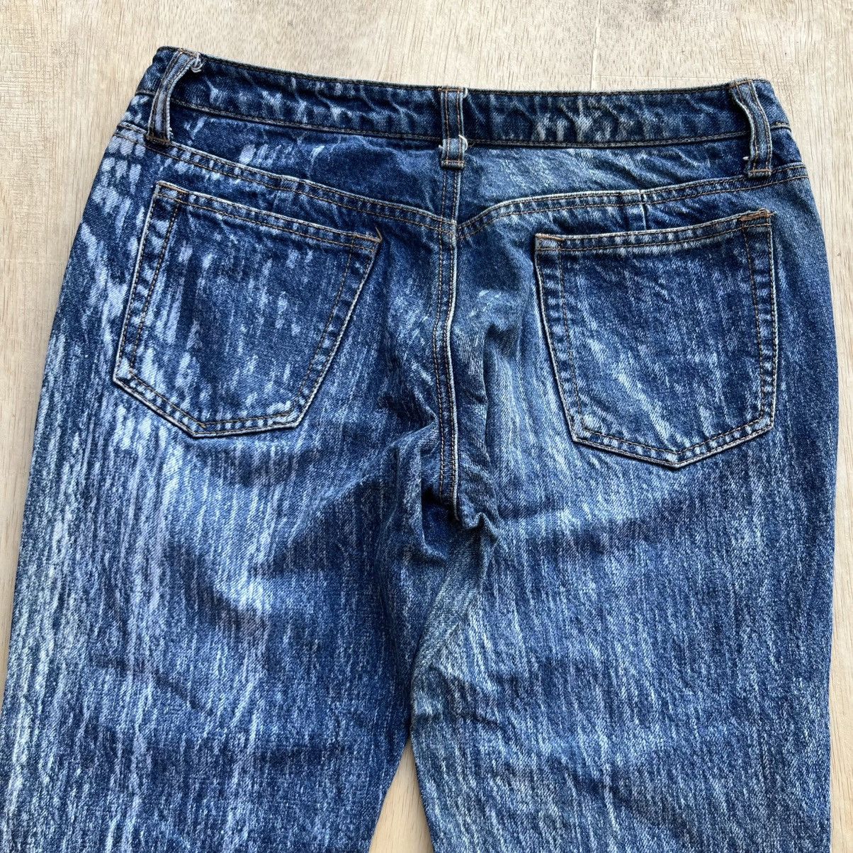 Hysteric Glamour DAILY TOPIC VINTAGE JAPANESE BRAND FLARE WASHED BLUE DENIM Size 28" / US 6 / IT 42 - 7 Thumbnail