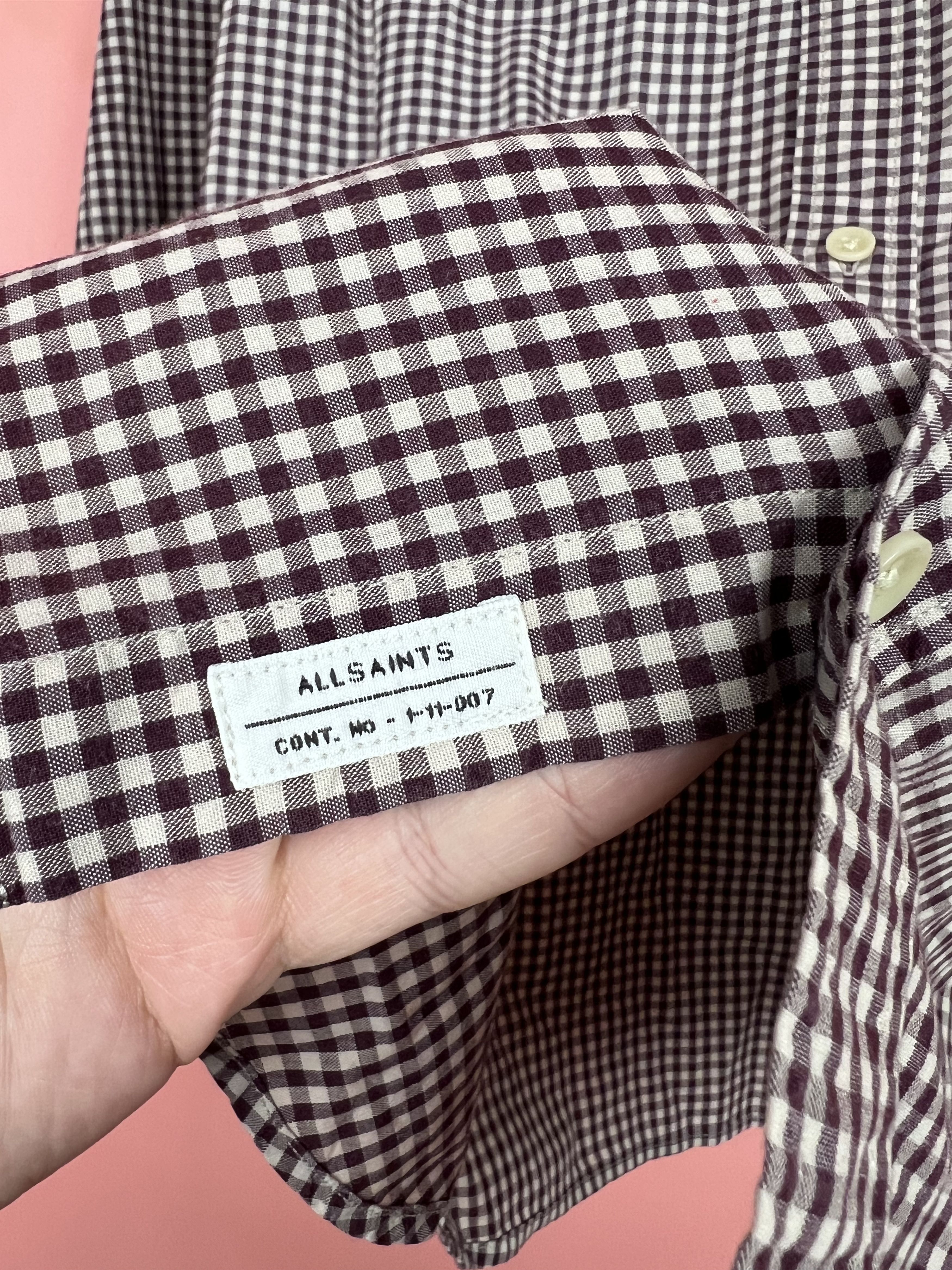 Allsaints Allsaints classic vintage shirt streetwear American stile Size US M / EU 48-50 / 2 - 4 Thumbnail