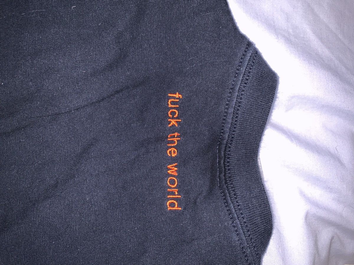 Supreme Supreme Fuck The World Tee Size US L / EU 52-54 / 3 - 4 Thumbnail