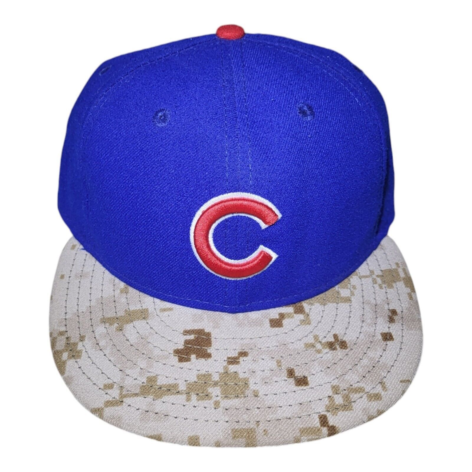 New Era Chicago Cubs New Era 59FIFTY Fitted Hat 7 1/4 Desert Camo Size ONE SIZE - 1 Thumbnail