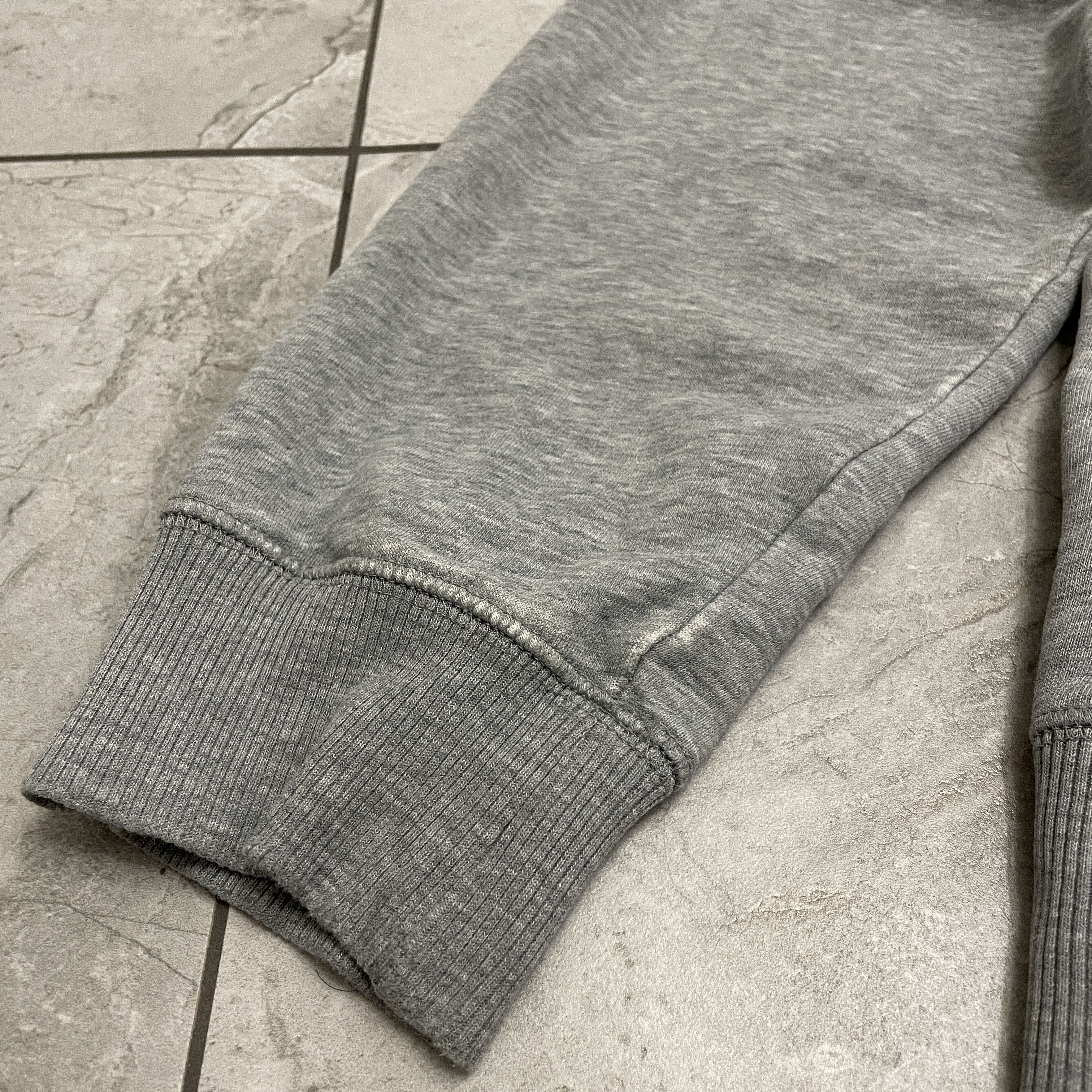 Nike Vintage Y2K Nike Gray Navy Full-Zip Hoodie Skate Grunge size Size US XL / EU 56 / 4 - 9 Thumbnail