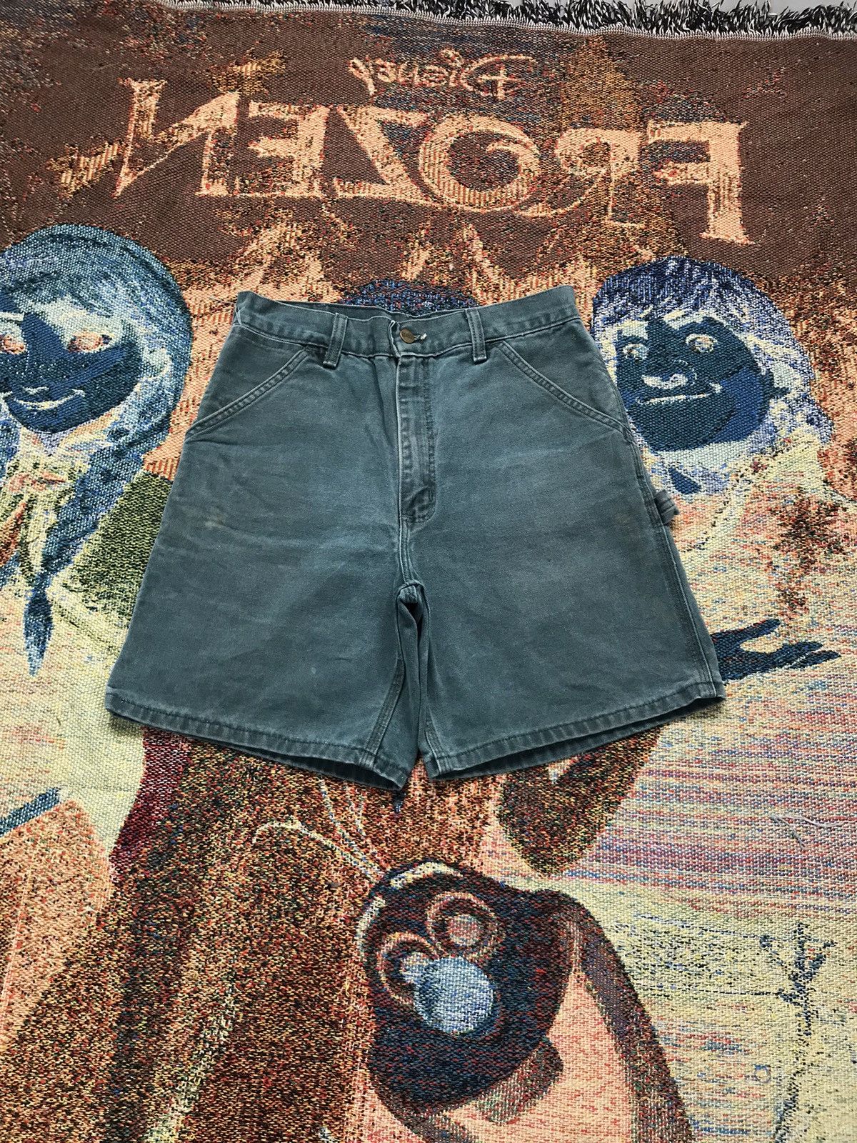 Carhartt 90s vintage Carhartt B24 HTG carpenter short Size US 30 / EU 46 - 1 Thumbnail
