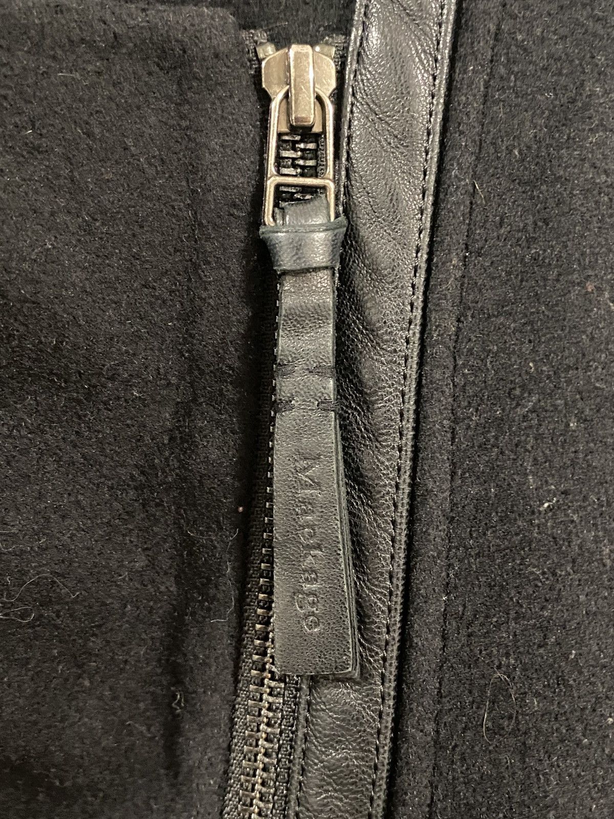 Mackage Mackage Leather Sleeve Asymetrical Long Coat Rick Owens Type Size S / US 4 / IT 40 - 3 Thumbnail