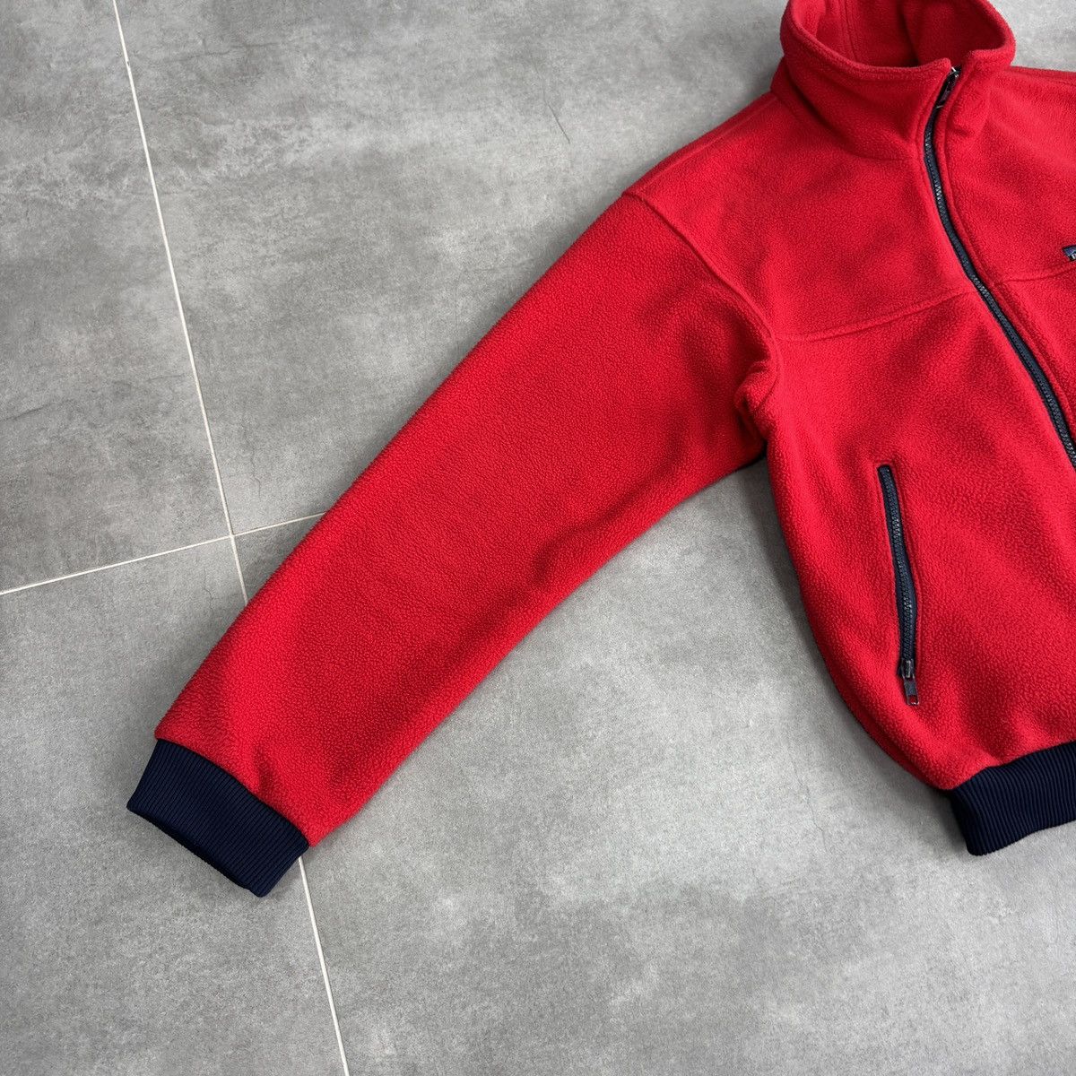 Patagonia Vintage Patagonia Zip Fleece Jacket Red Size S Size US S / EU 44-46 / 1 - 3 Thumbnail
