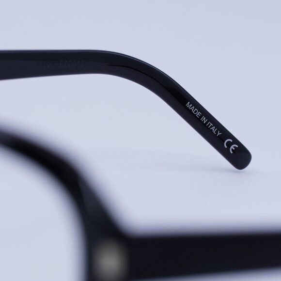 Saint Laurent Paris 🕶️ New Saint Laurent SL411 001 Black Eyeglasses -57mm Size ONE SIZE - 4 Thumbnail