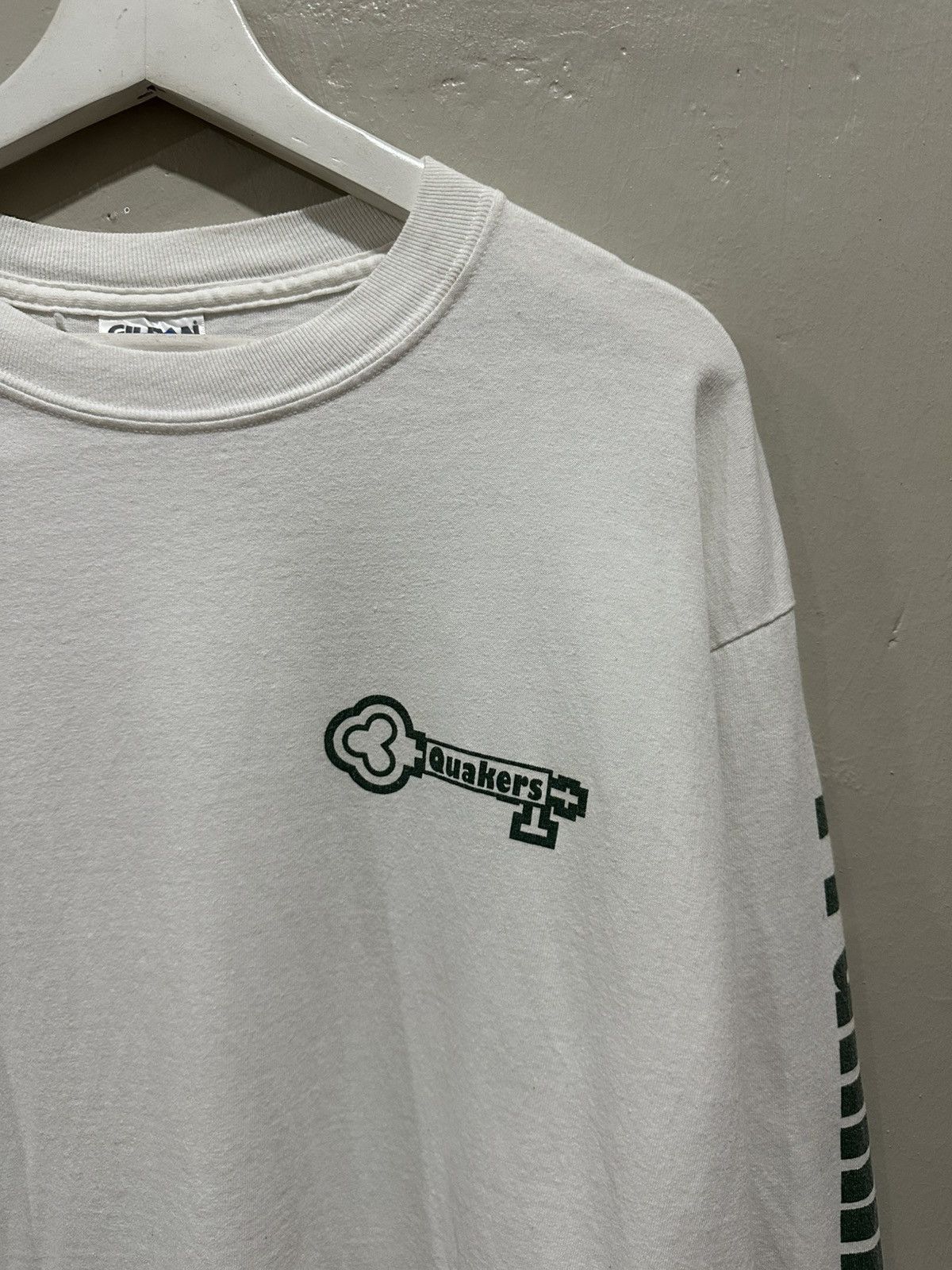 Vintage Quakers Franklin x Longsleeve x Vintage Size US L / EU 52-54 / 3 - 2 Thumbnail