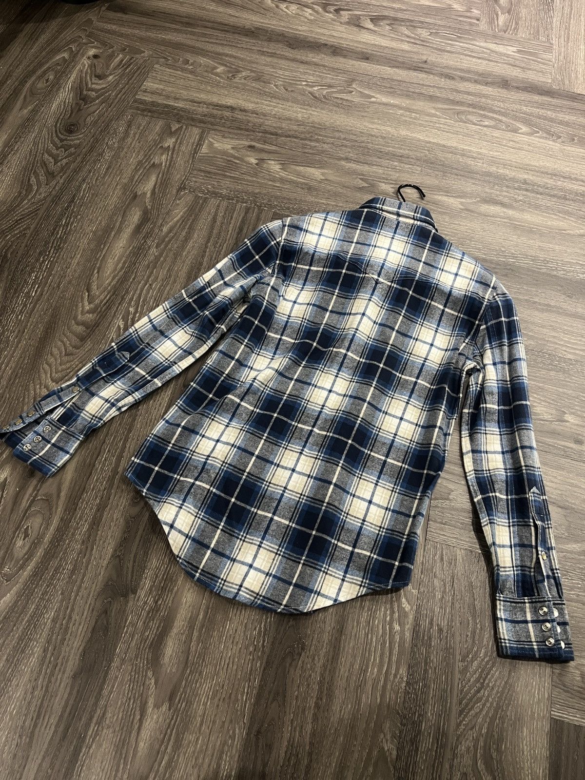 Hedi Slimane Saint Laurent Paris Hedi Slimane Checkered Pearl Flannel Size US XS / EU 42 / 0 - 2 Thumbnail