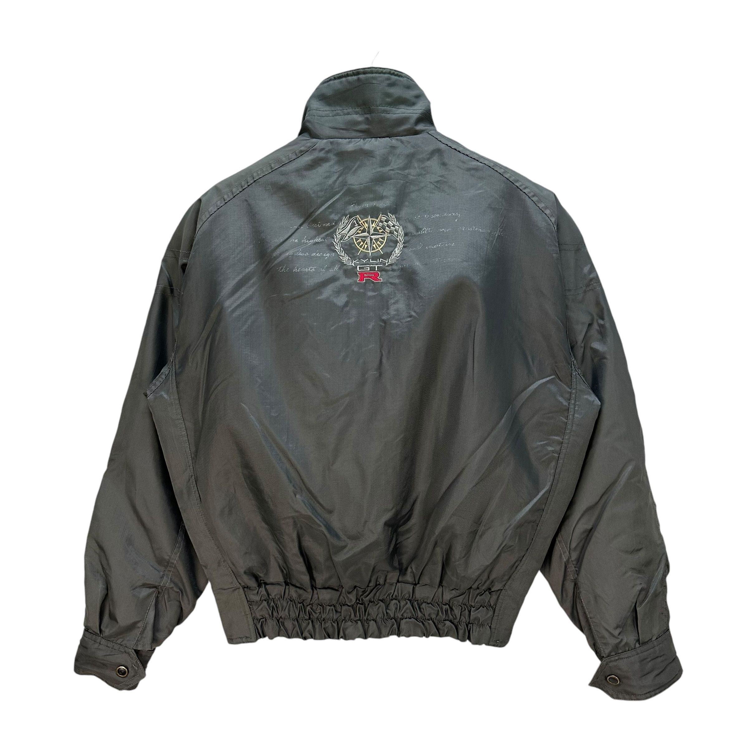 Vintage Vintage SKYLINE GTR Motorsports Nylon Light Jacket #A55-1258 Size US M / EU 48-50 / 2 - 12 Thumbnail