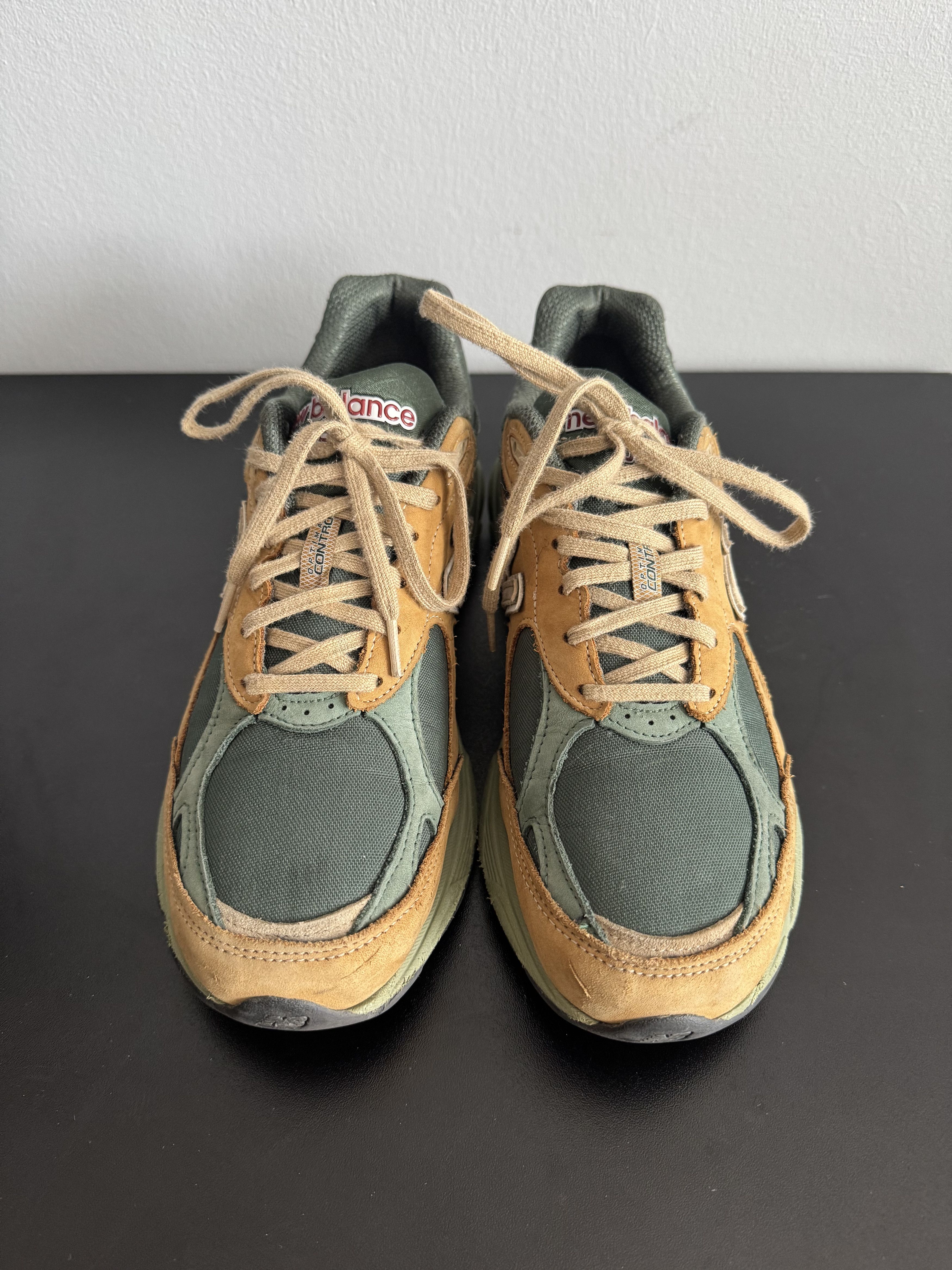 New Balance Teddy Santis x New Balance 990v3 USA Tan Green Olive 990 993 Size US 10 / EU 43 - 4 Thumbnail