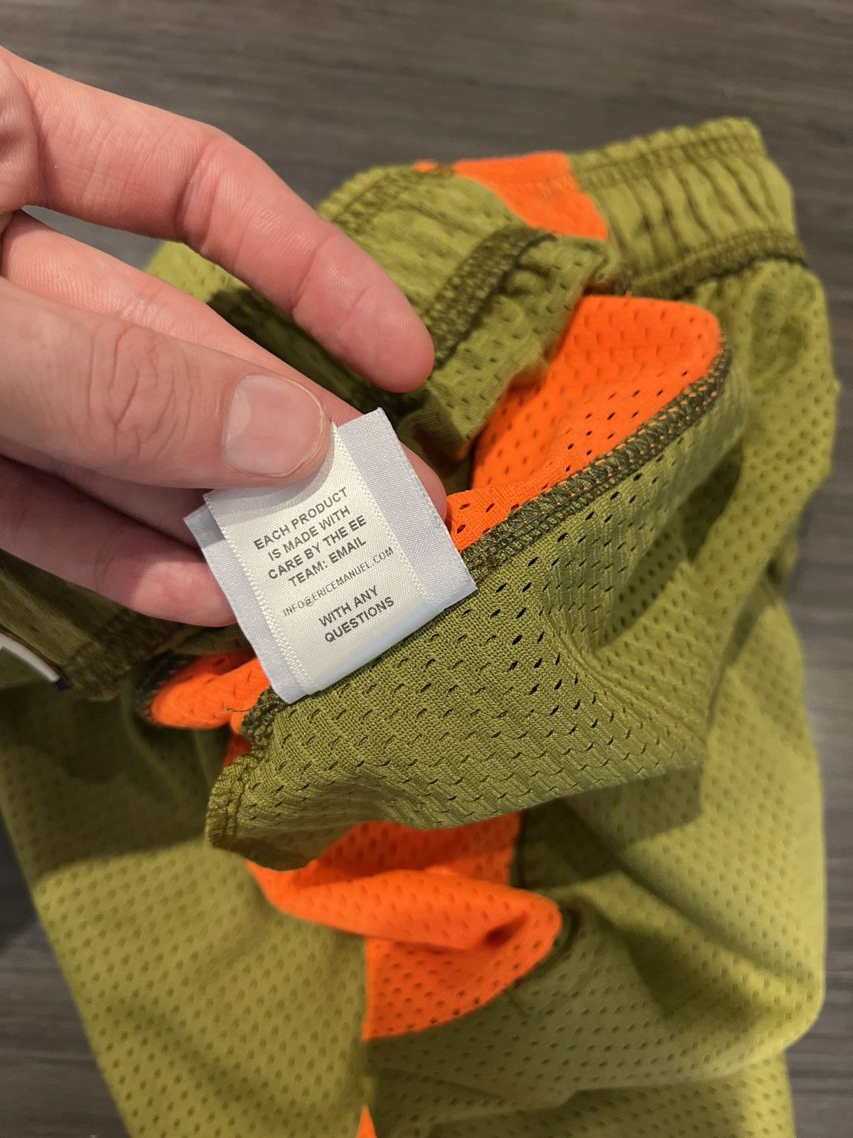 Eric Emanuel Eric Emanuel Basic Shorts Olive Orange Size US 36 / EU 52 - 5 Thumbnail