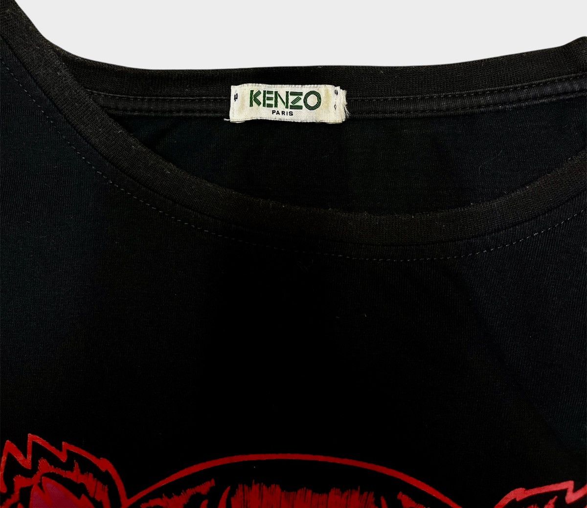 Kenzo Kenzo Paris Tiger centre Logo T shirt Size US L / EU 52-54 / 3 - 2 Thumbnail