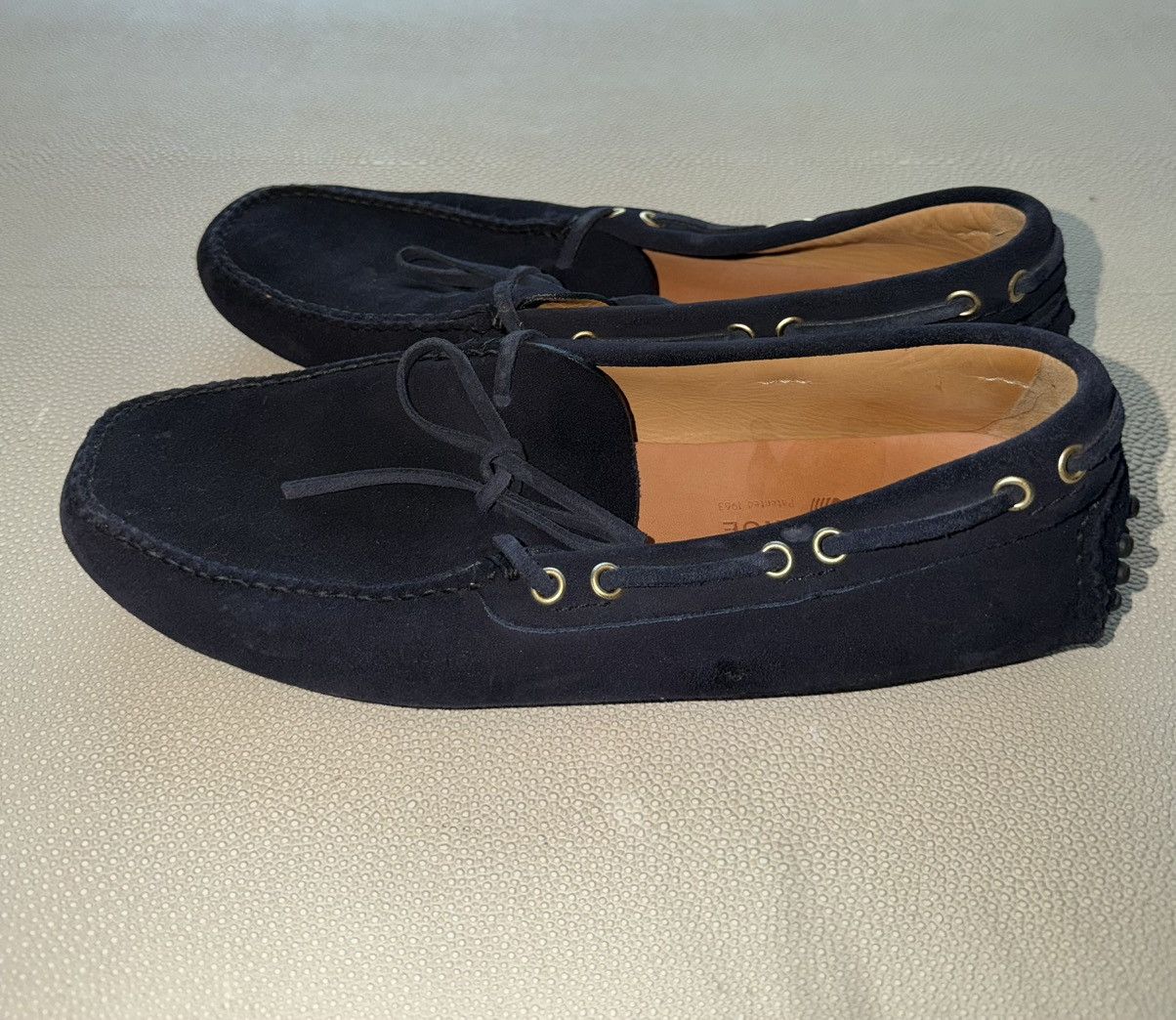 Car Shoe Suede Driving Shoes Size US 8 / EU 41 - 2 Thumbnail