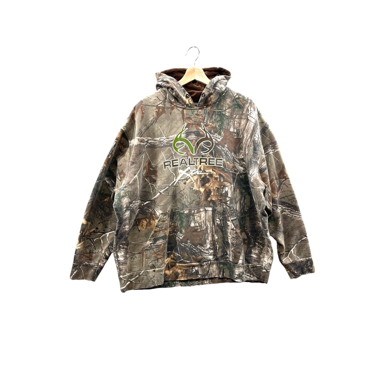 Realtree × Vintage Vintage Realtree Xtra Men's Midweight Camo Hoodie Size US XXL / EU 58 / 5 - 1 Thumbnail