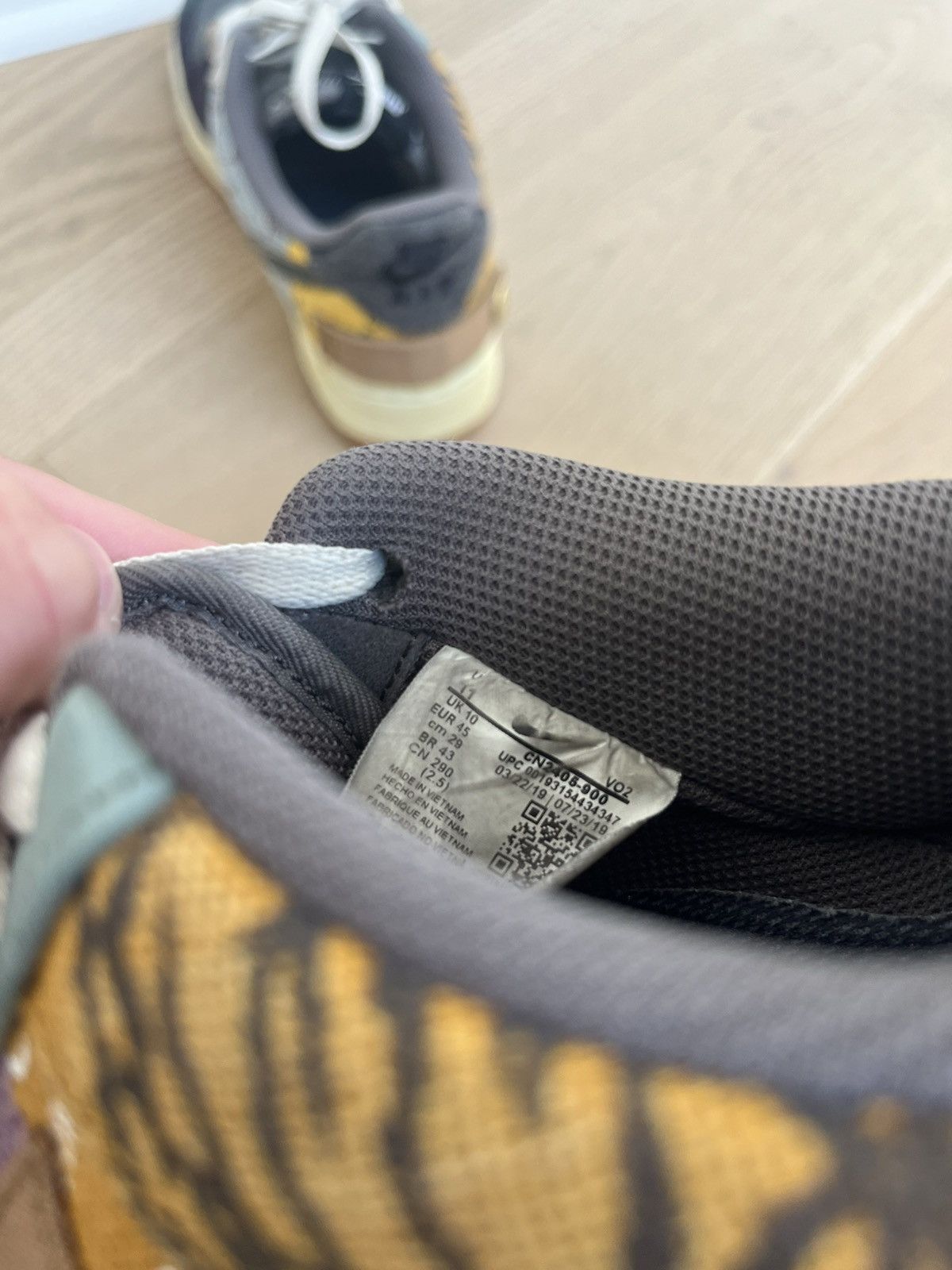 Nike Nike AF1 Travis Scott Size US 12 / EU 45 - 7 Thumbnail