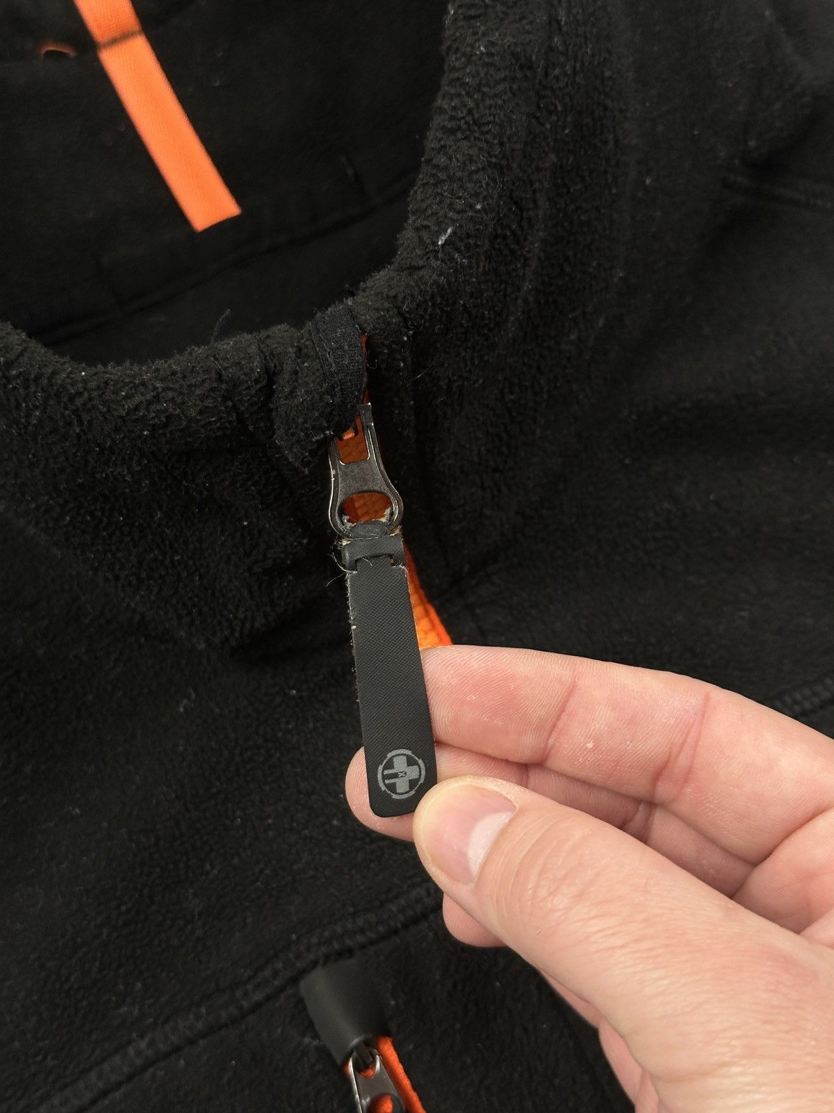 Polo Ralph Lauren RLX Ralph Lauren Fleece Vest Black Orange Zip Tech Outdoor Size US XXL / EU 58 / 5 - 9 Thumbnail