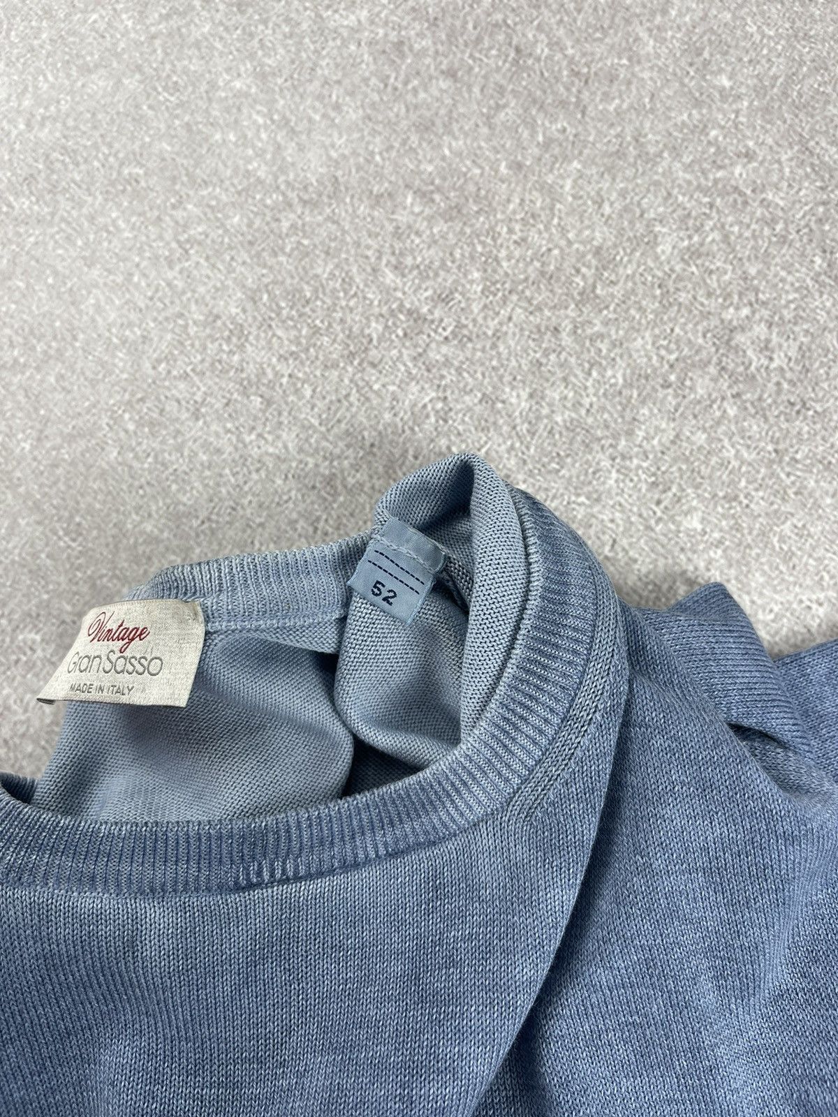 Gran Sasso Gran Sasso Cotton Knit Sweater Men’s Size 52 Size US L / EU 52-54 / 3 - 9 Thumbnail