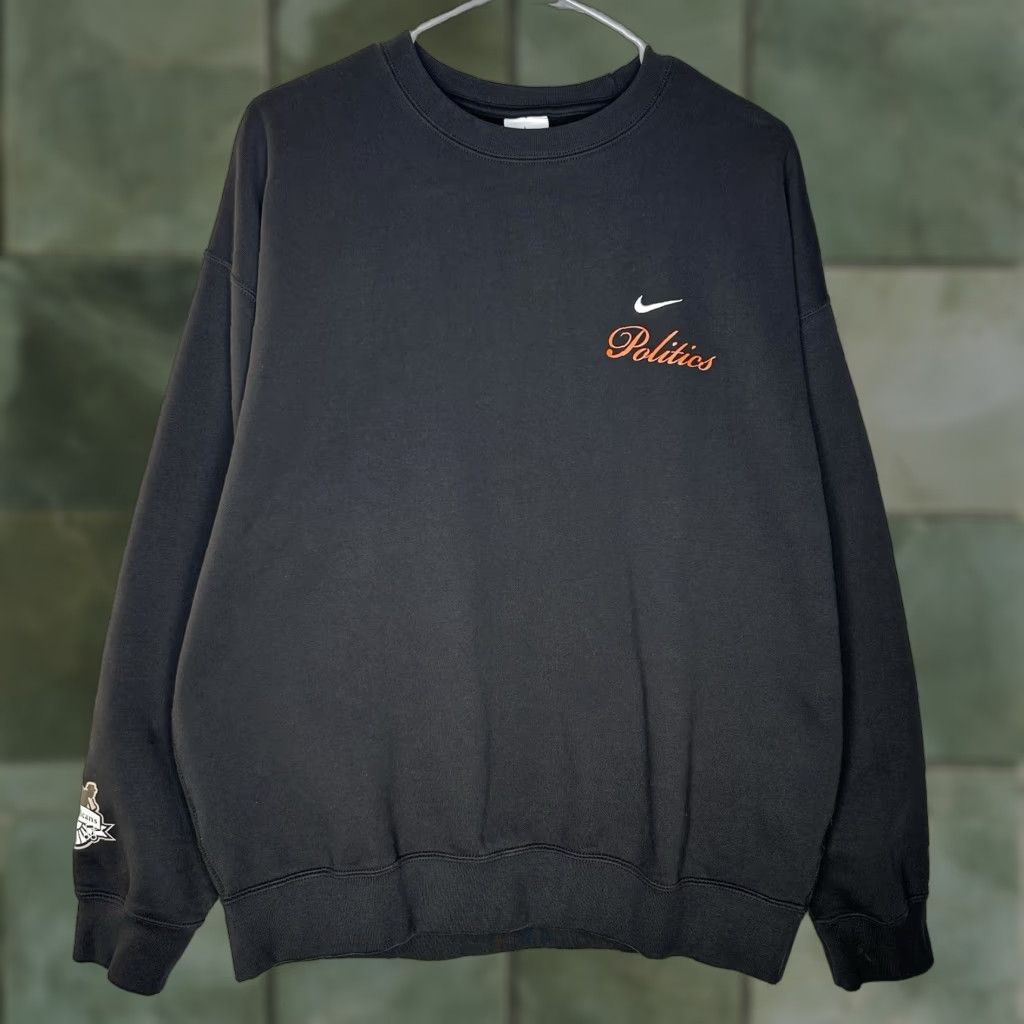 Nike Nike Sweatshirt Men Heavyweight Pullover Crew Neck Black L Size US L / EU 52-54 / 3 - 1 Thumbnail