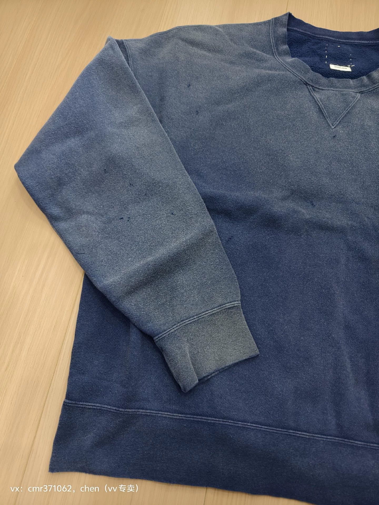 Visvim visvim 25SS Jumbo SB SweatCrash Navy 3 Distressed Size US L / EU 52-54 / 3 - 5 Thumbnail