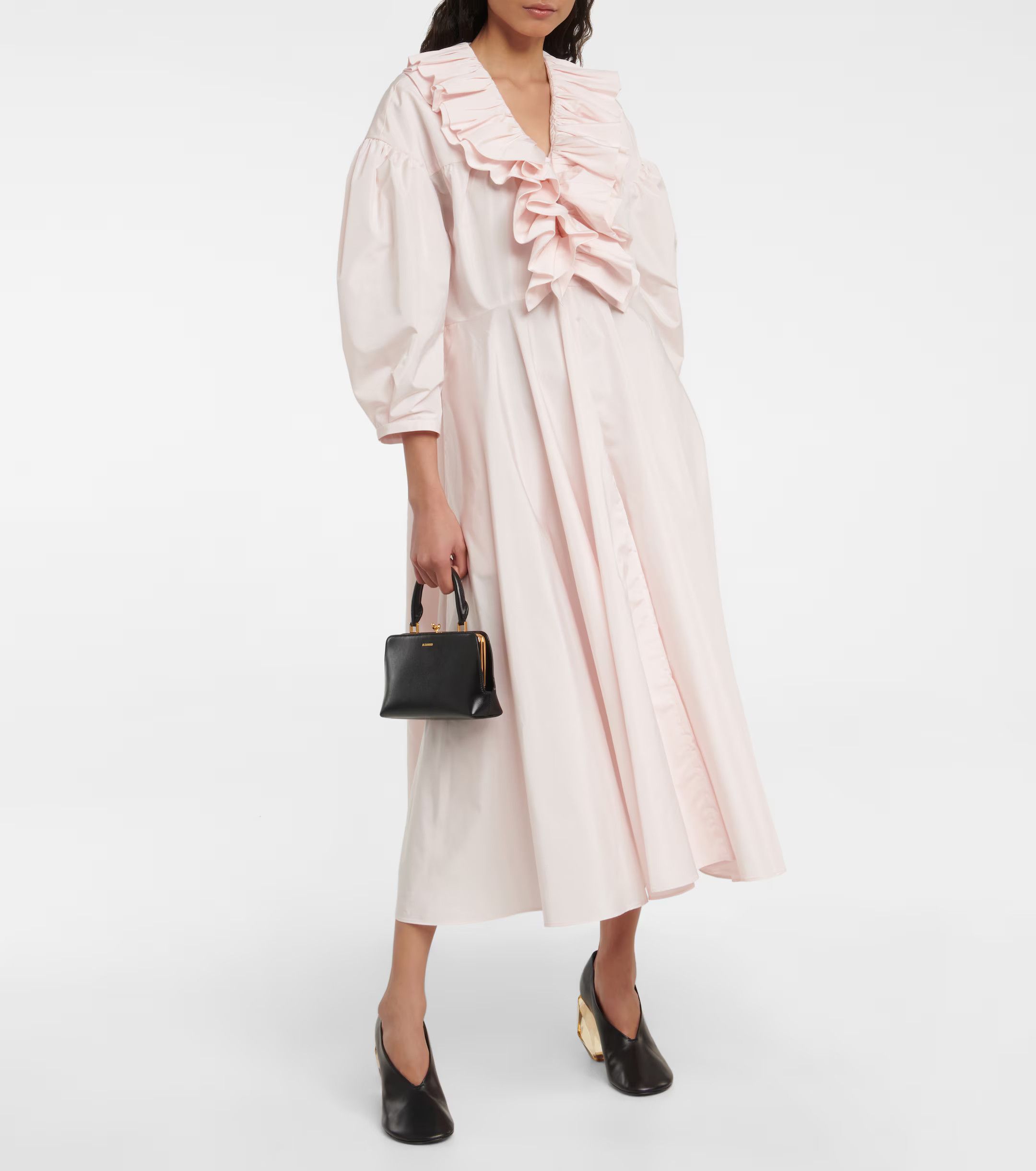 Jil Sander o1mt1gz0824 Dress in Pink Size M / US 6-8 / IT 42-44 - 1 Thumbnail