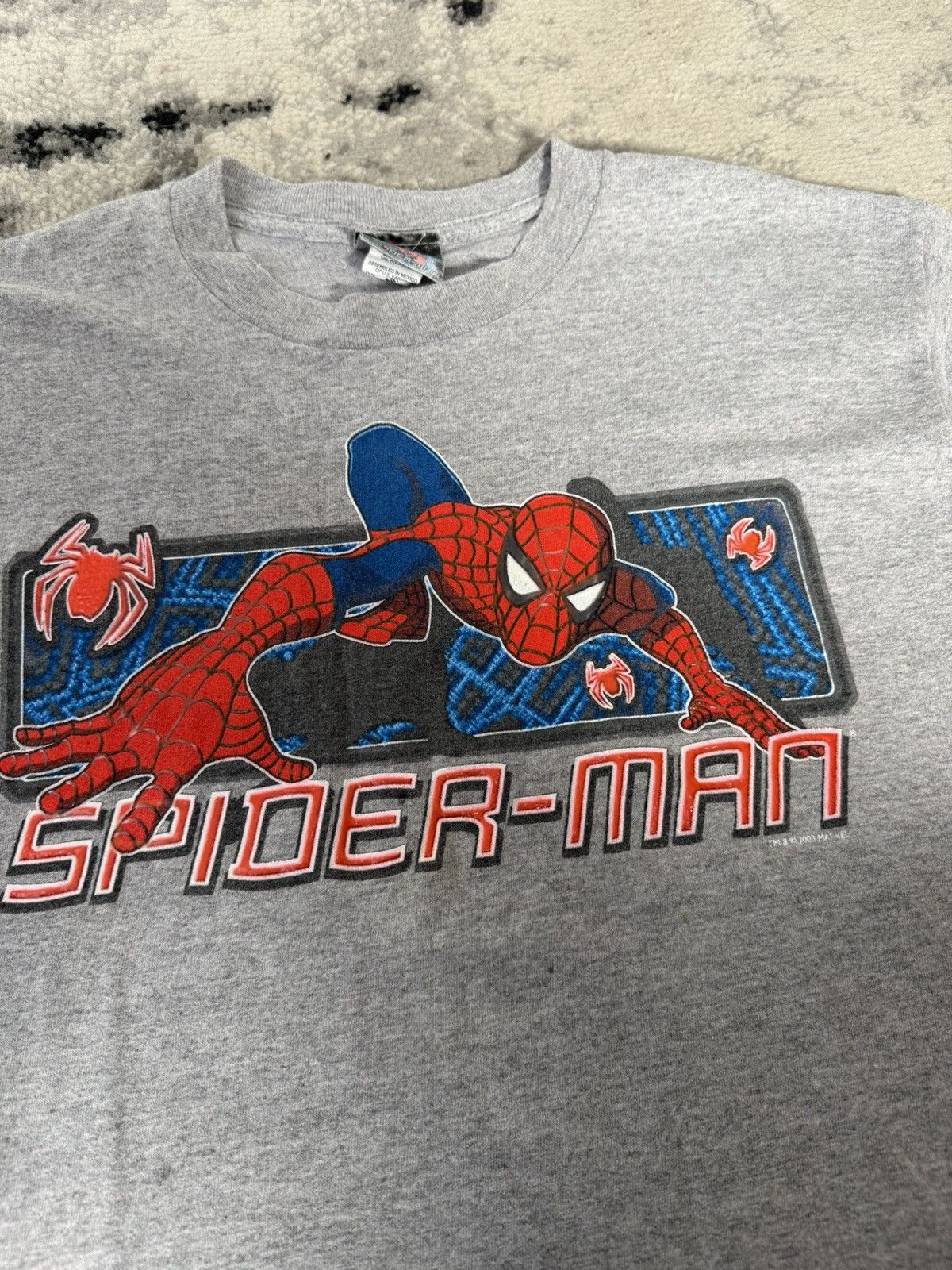 Marvel Comics Vintage 2003 Marvel Comics Spider-Man Print Kid's T-Shirt Size US M / EU 48-50 / 2 - 3 Thumbnail