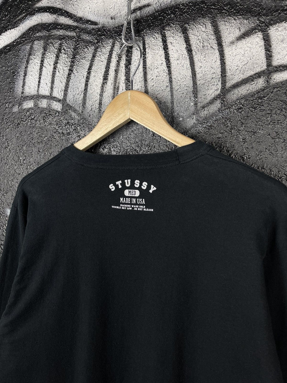 Stussy Y2K Stussy Double-Sided Long Sleeve Mens Size M Size US M / EU 48-50 / 2 - 9 Thumbnail