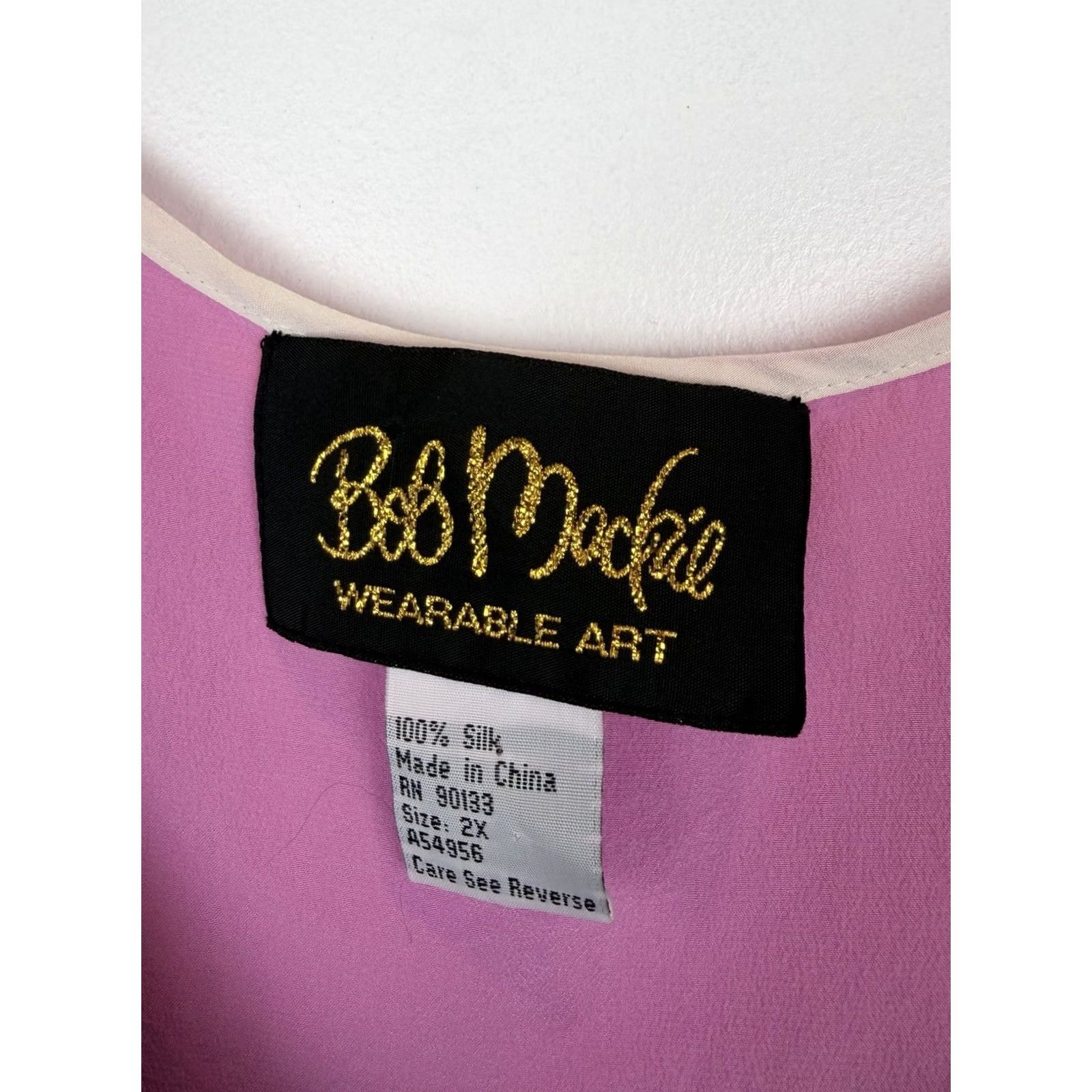 Bob Mackie Bob Mackie Wearable Art Tank Top Womens 3X 100% Silk Layering Sleeveless Black Brown Size XXL / US 16-18 / IT 52-54 - 3 Thumbnail