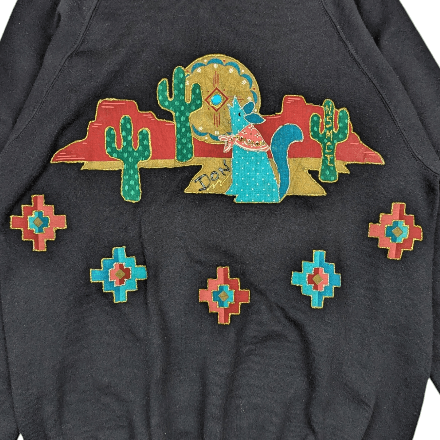 Jerzees Vintage 90's JERZEES Cactus Custom Jumper Sweatshirt Size US L / EU 52-54 / 3 - 5 Thumbnail