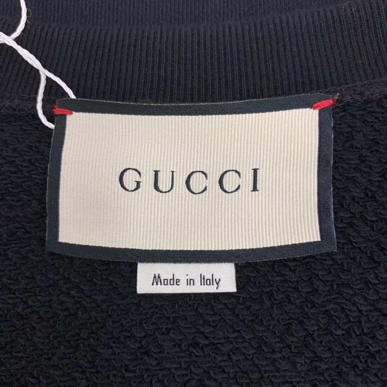 Gucci Gucci Black rabbit sequin cotton round-neck long-sleeved s Size US S / EU 44-46 / 1 - 5 Thumbnail