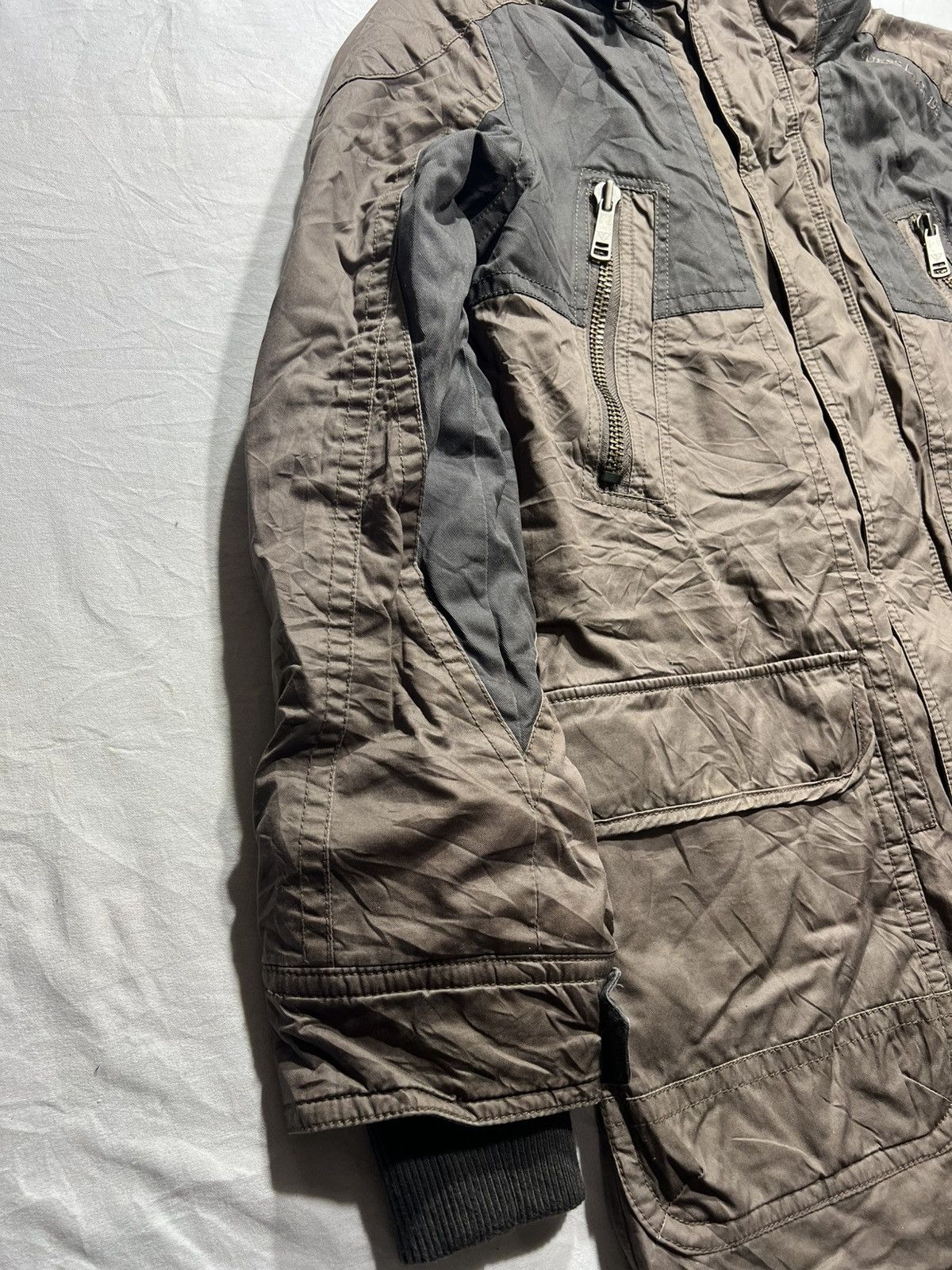 Guess Guess Men's Military Quilted Cotton M65 Field Jacket Size US M / EU 48-50 / 2 - 2 Thumbnail