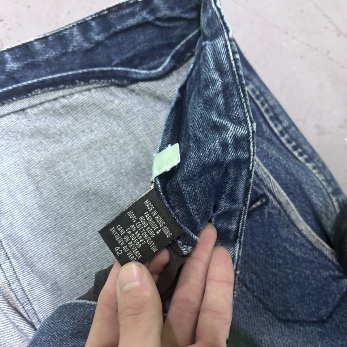 Marithe + Francois Girbaud × Vintage Vintage Y2K Marithe Francois Girbaud Baggy Striped Jeans 90s Size US 42 / EU 58 - 6 Thumbnail