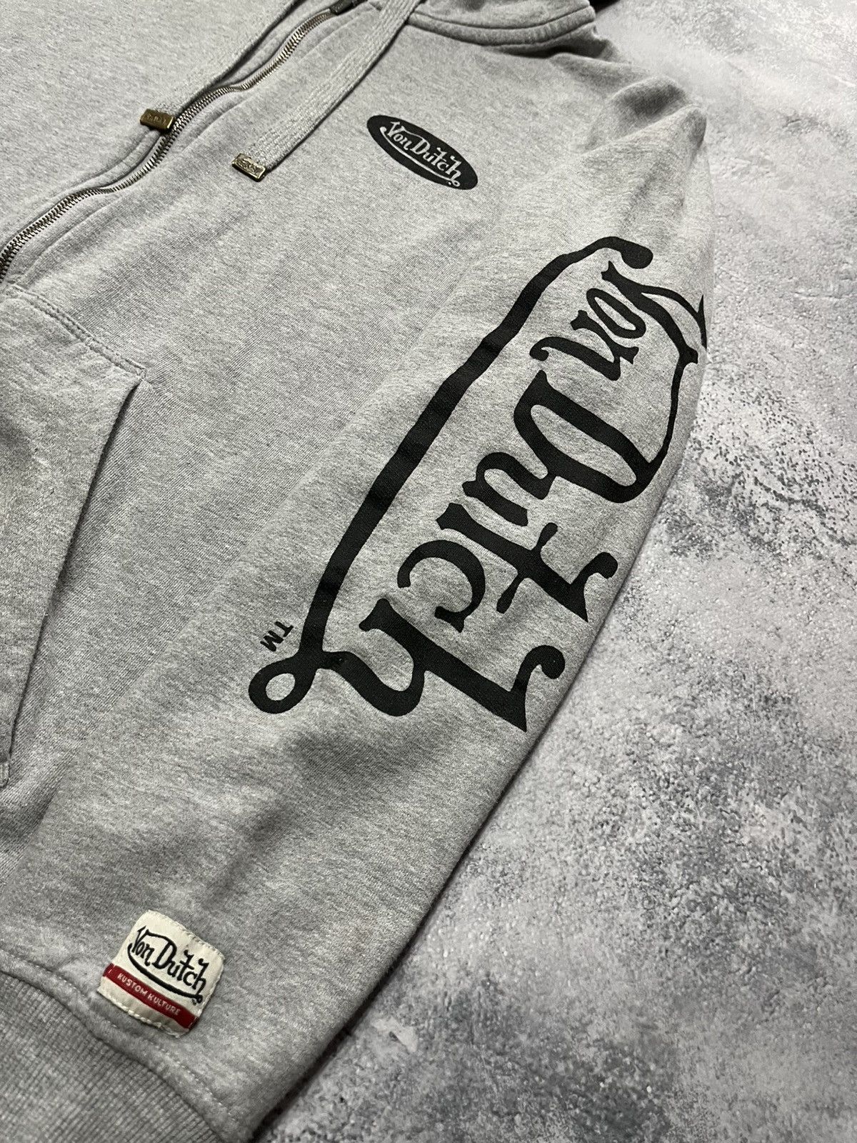Von Dutch Vintage Zip Hoodie Von Duch Y2K Size US L / EU 52-54 / 3 - 3 Thumbnail