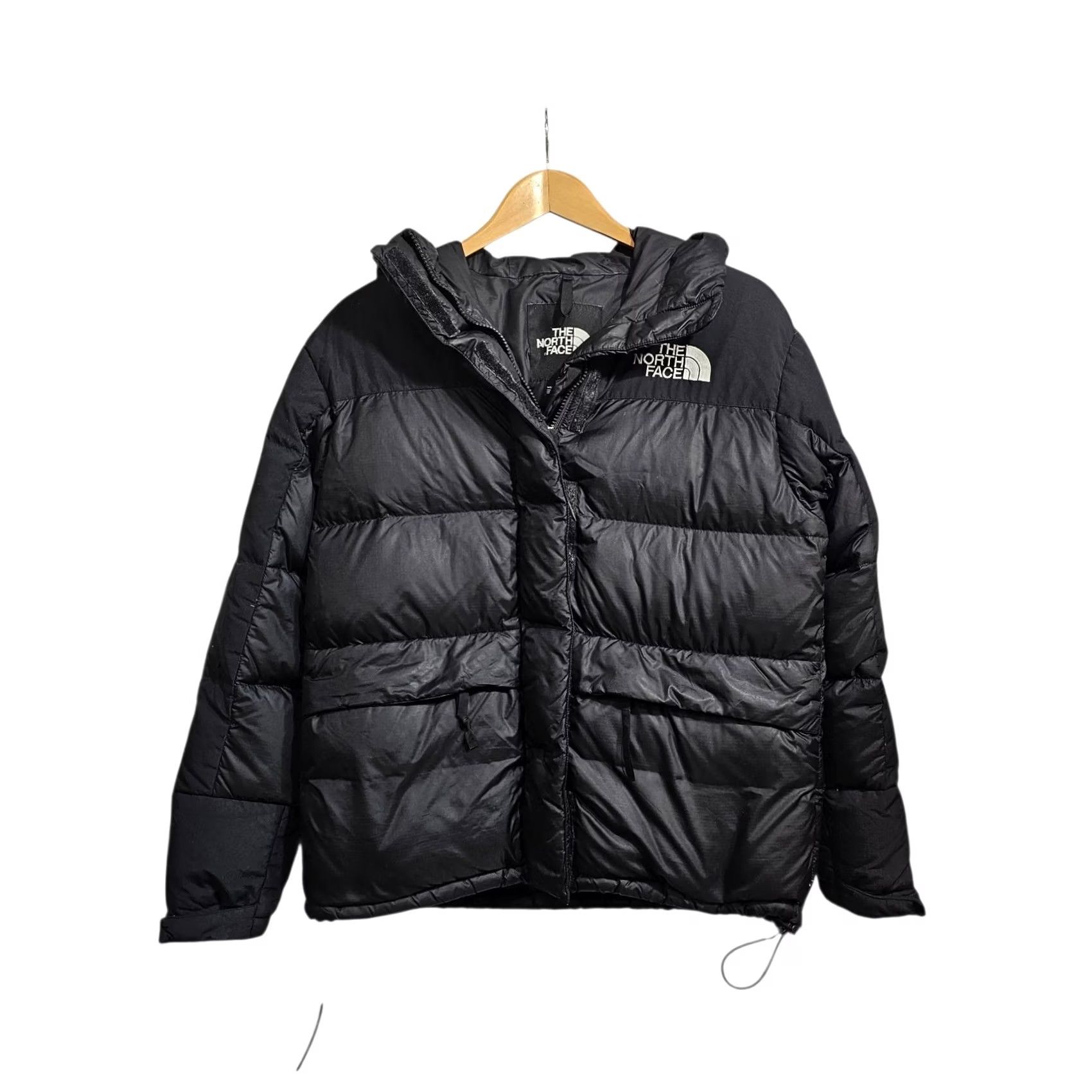 The North Face The North Face Womens Jacket Black Medium Himalayan Down Fill Puffer Hooded Jacket Size M / US 6-8 / IT 42-44 - 2 Thumbnail