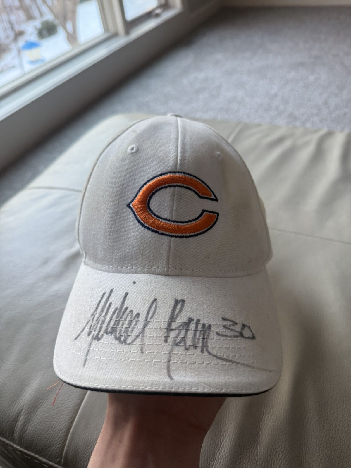 Other Vintage Autographed Chicago Bears Hat Size ONE SIZE - 5 Thumbnail