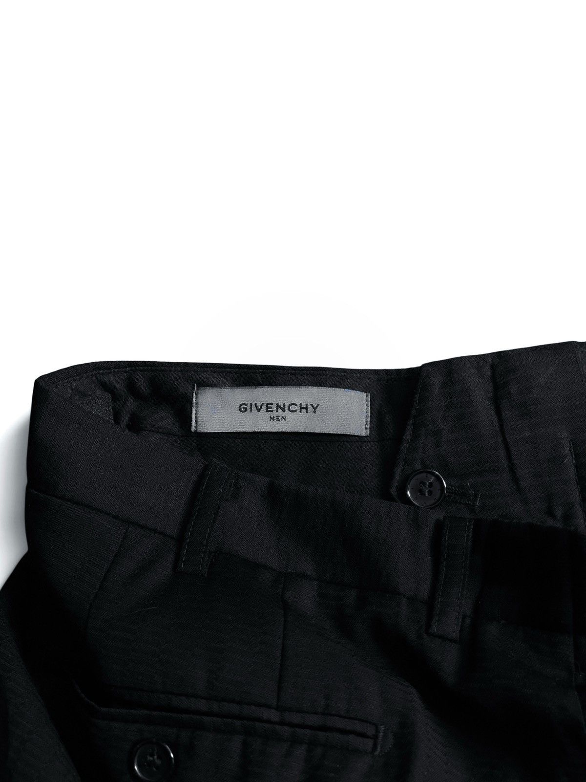 Givenchy Givenchy mono pattern ankle length tailored trousers black Size US 32 / EU 48 - 3 Thumbnail