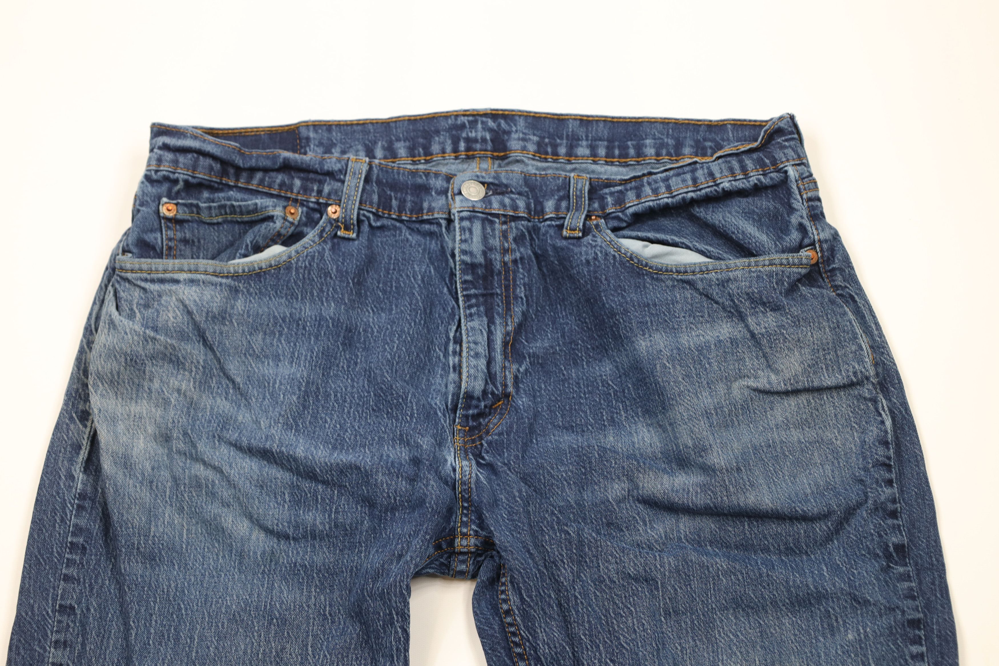 Levi's × Vintage Vintage Y2K Levis 559 Relaxed Fit Straight Leg Denim Jeans Size US 36 / EU 52 - 2 Thumbnail
