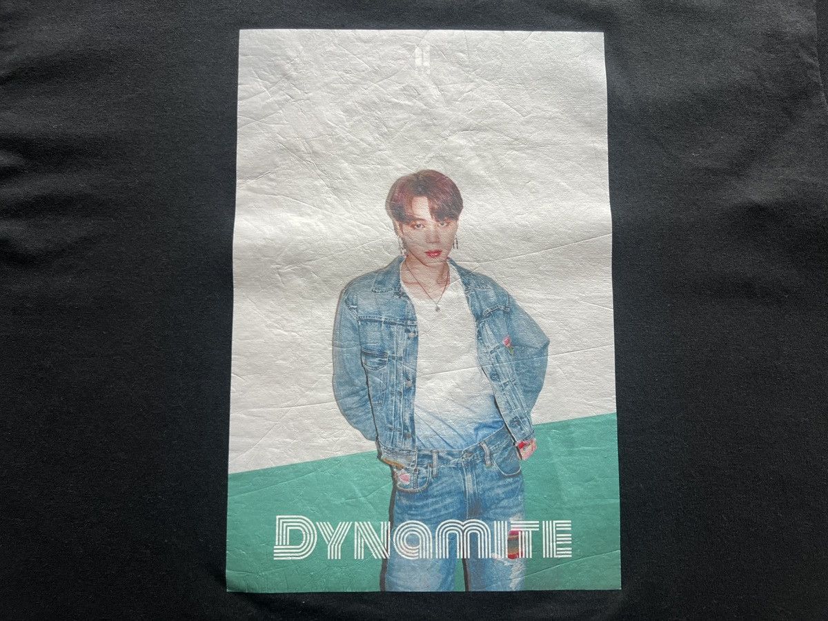 Band Tees BTS : Dynamite Jimin Korea Brand Tees Size US M / EU 48-50 / 2 - 3 Thumbnail