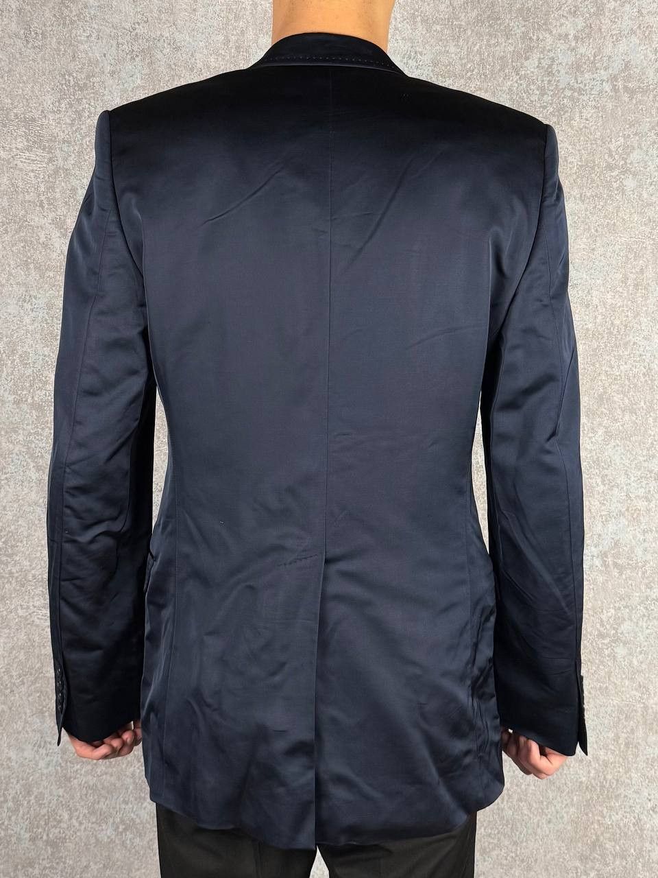Dolce & Gabbana Dolce Gabbana Martini Navy Blue Blazer Size 46R - 4 Thumbnail