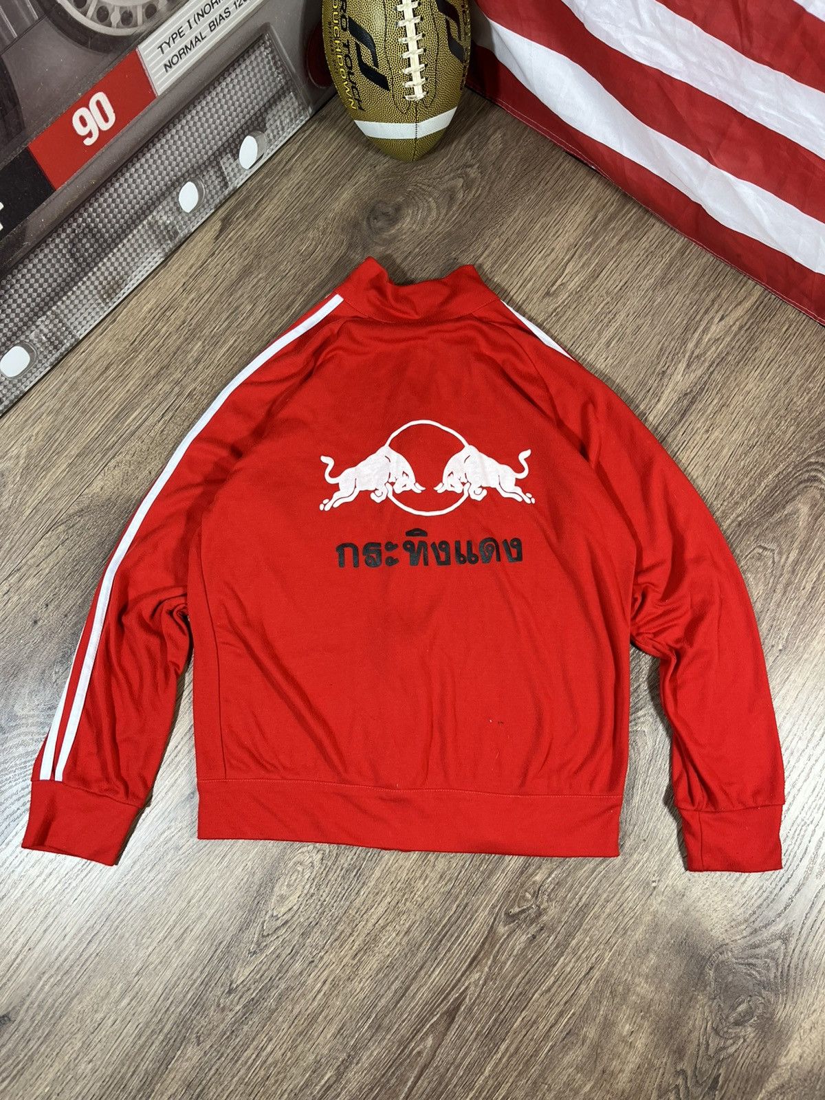 Red Bull Vintage Red Bull Zip Sweatshirt Size US L / EU 52-54 / 3 - 5 Thumbnail