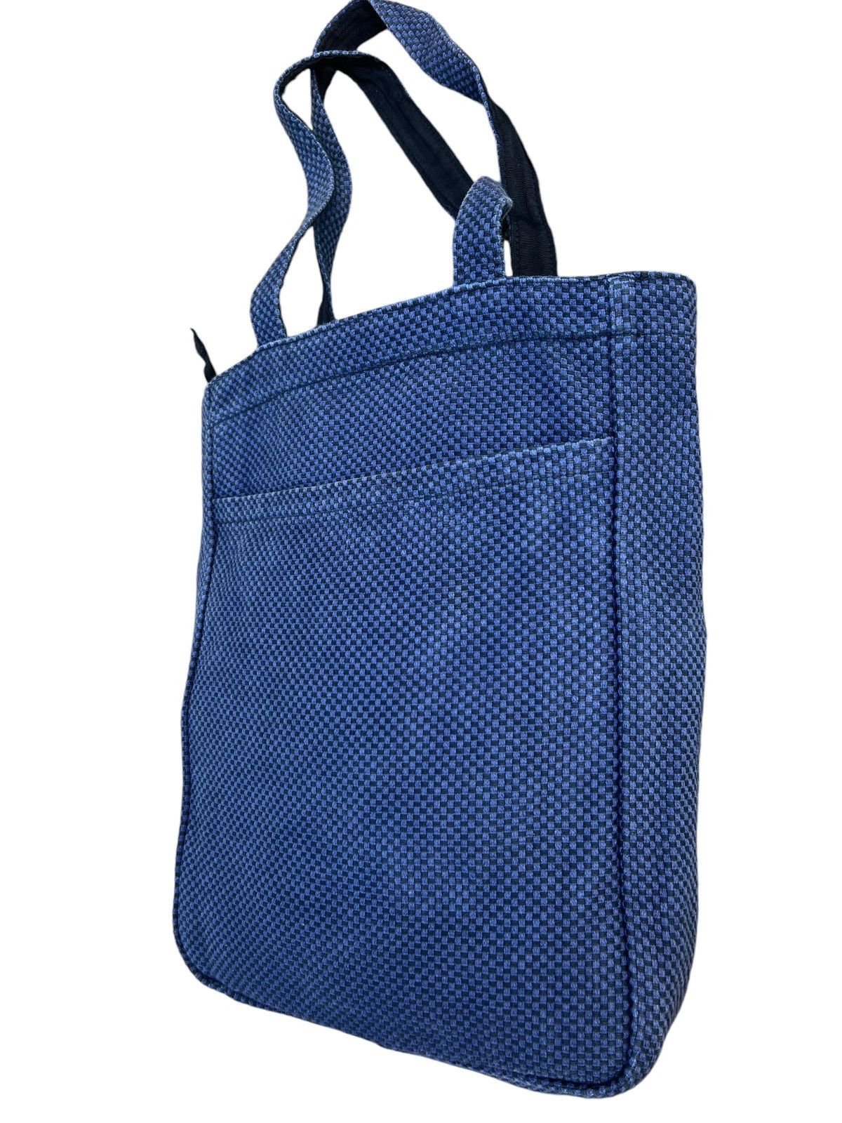 Indigo United Bees Japan Fade Sashiko Kendo Indigo Mini Tote Bag Size ONE SIZE - 8 Thumbnail