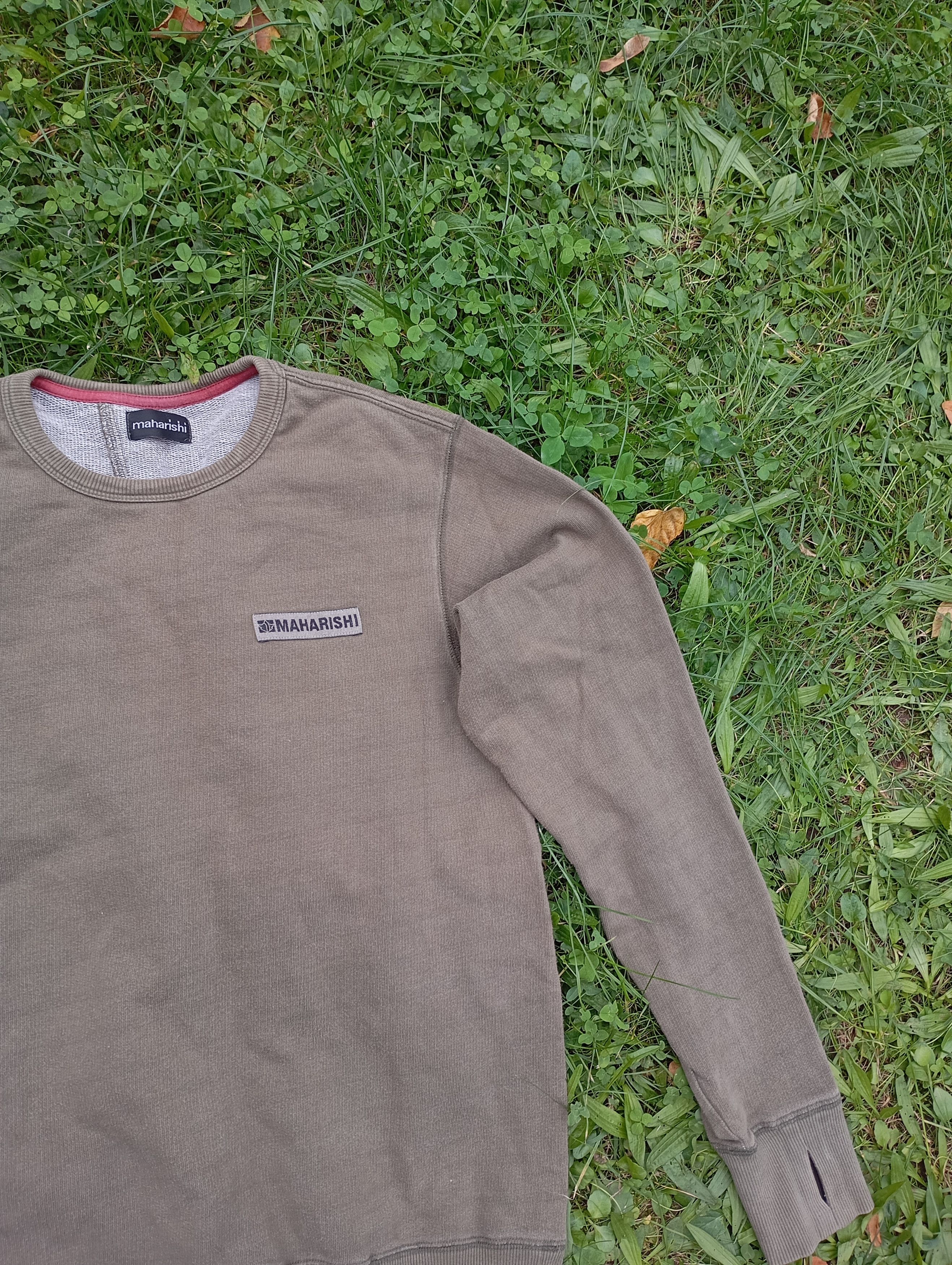 Maharishi Vintage Y2K Maharishi logo Sweatshirt Size US L / EU 52-54 / 3 - 3 Thumbnail
