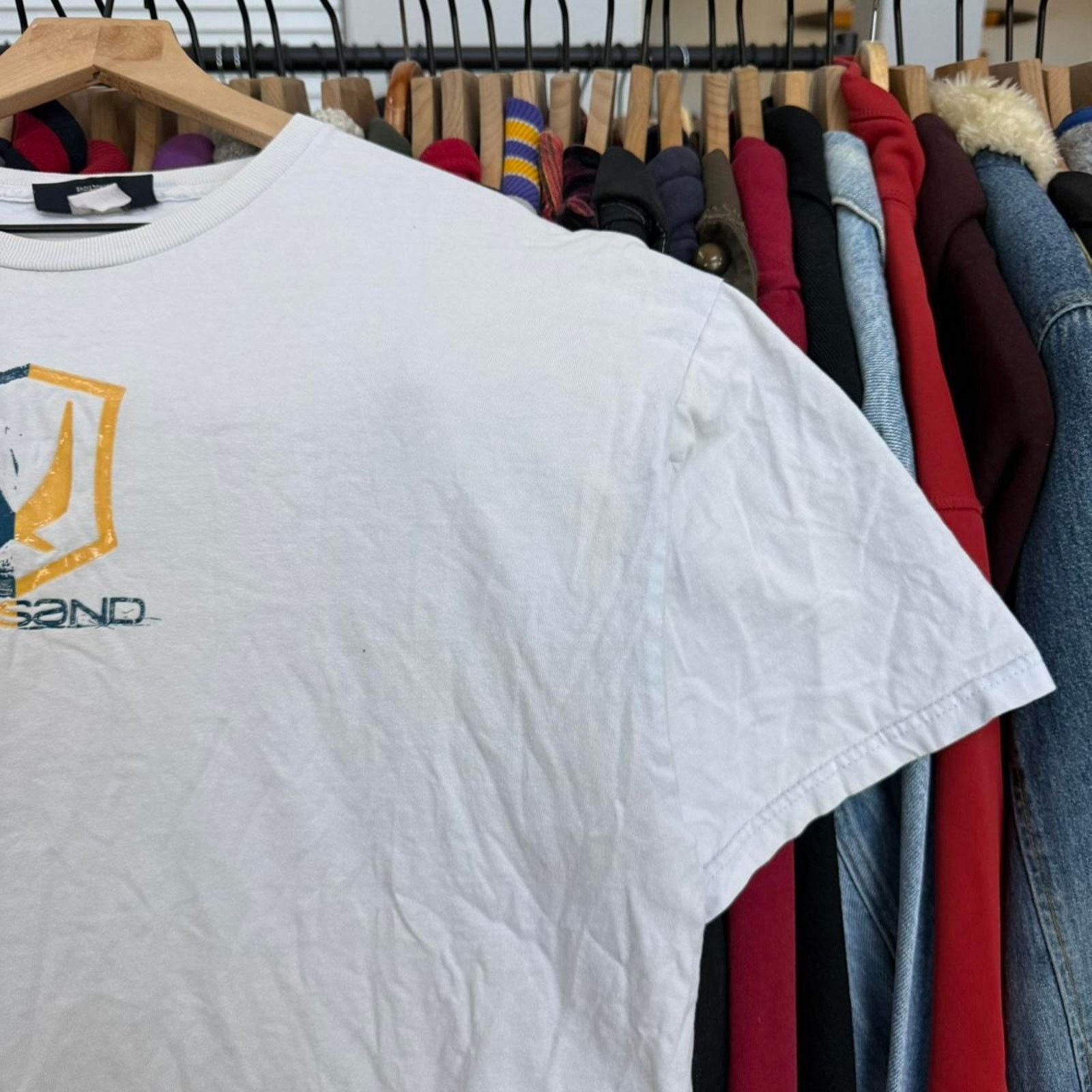 Other Vintage 90s Red Sand Skate Style Tee White Size US XL / EU 56 / 4 - 3 Thumbnail