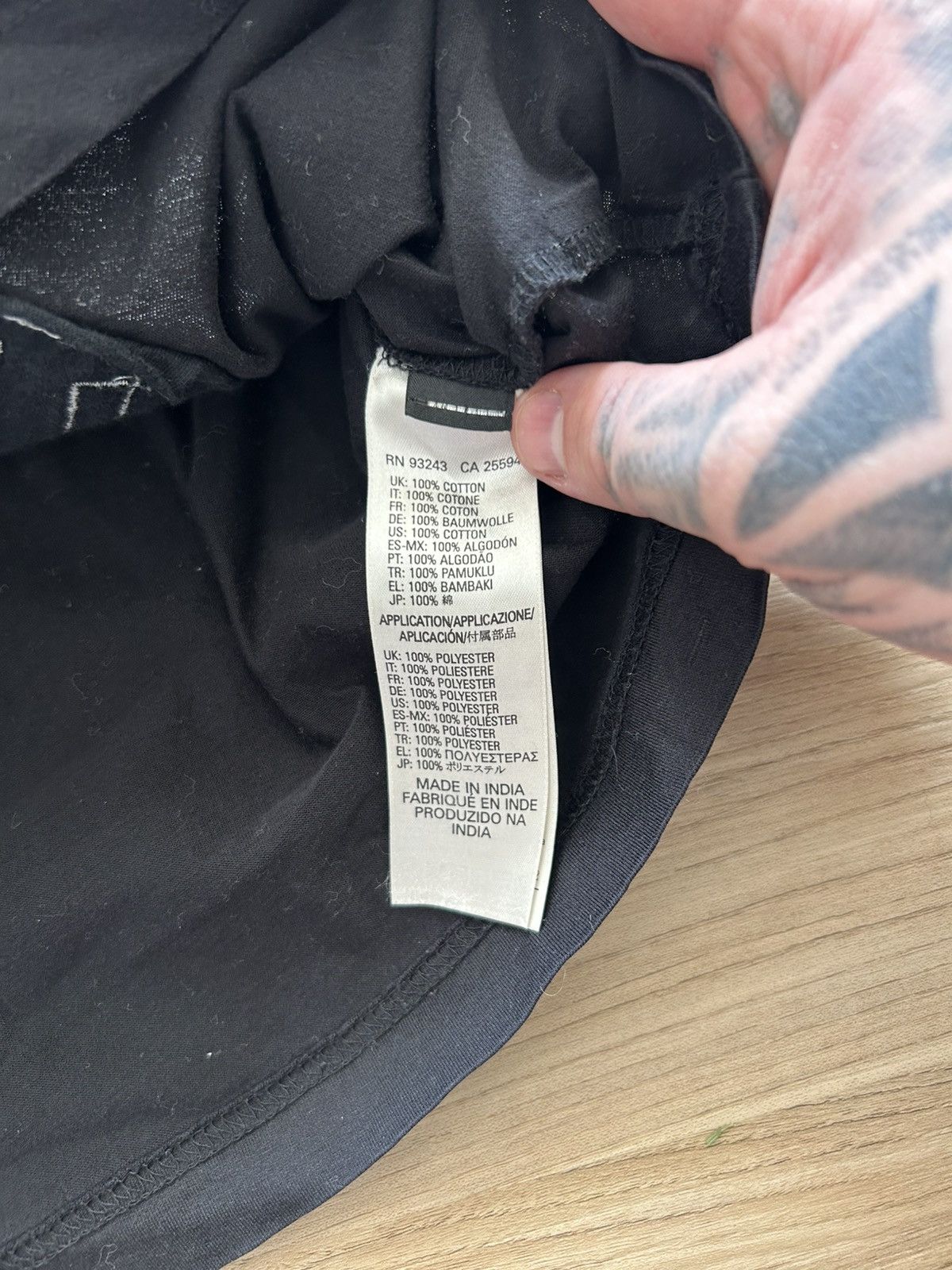 Diesel Diesel Cat Patch Work Tee Black Size US M / EU 48-50 / 2 - 5 Thumbnail