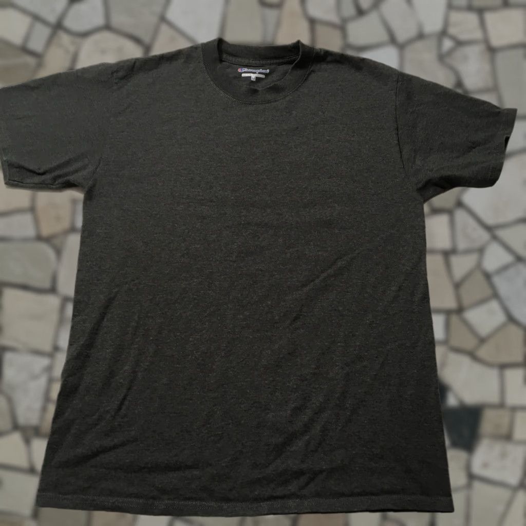 Champion Champion Short Sleeve T Shirt Men Sz M Gray Cotton Knit 90s USA Tee Size US M / EU 48-50 / 2 - 1 Thumbnail
