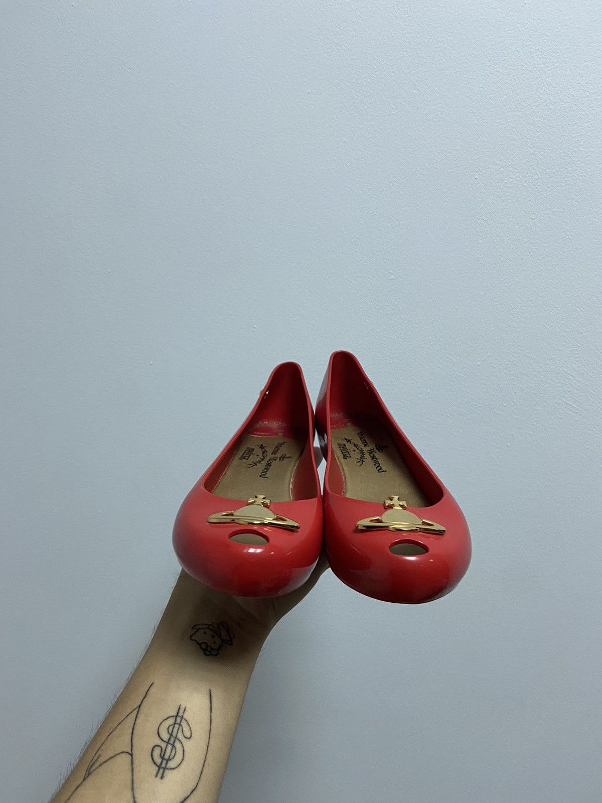 Vintage × Vivienne Westwood Vivienne Westwood Melissa Vintage Sandals Balet Orb Logo Size US 7 / IT 37 - 2 Thumbnail
