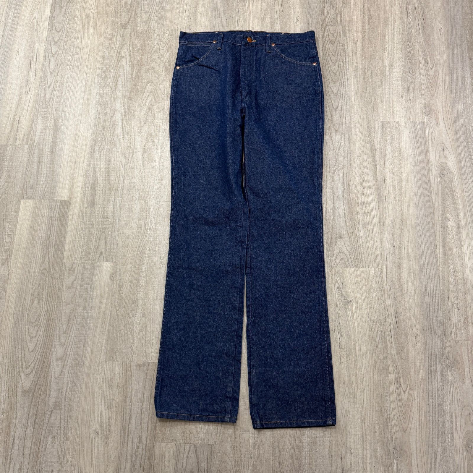 Wrangler Vintage Wrangler Cowboy Cut Slim Fit Jeans Men's 36x34 Blue Size US 36 / EU 52 - 2 Thumbnail