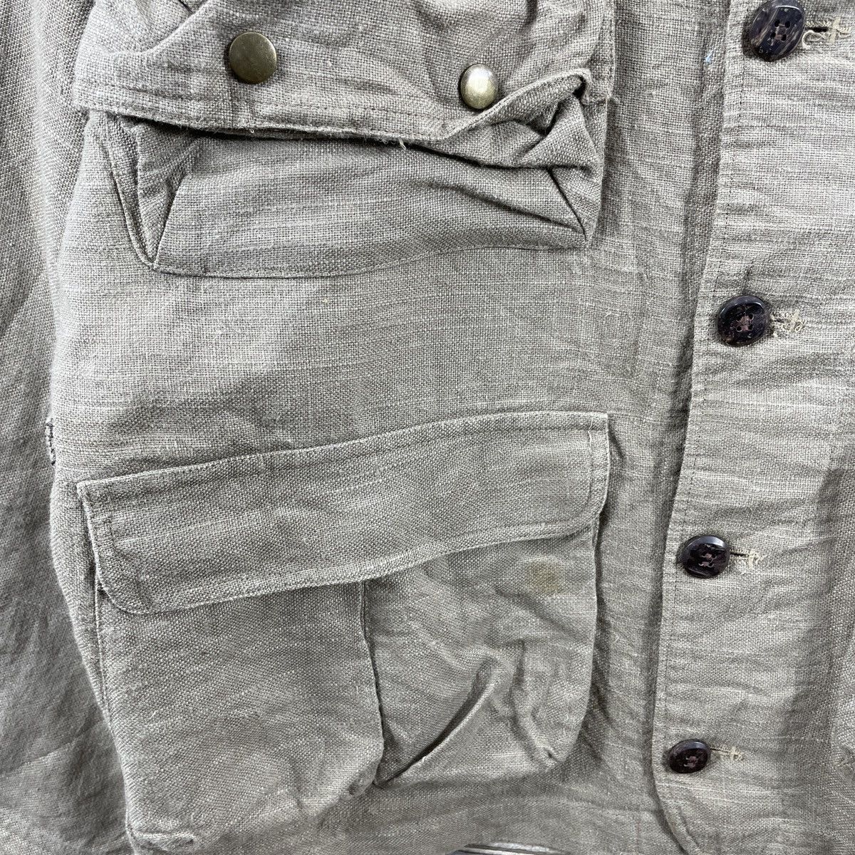 Japanese Brand Ten Carat Japan Military Tactical Multi Pocket Jacket Size US L / EU 52-54 / 3 - 5 Thumbnail