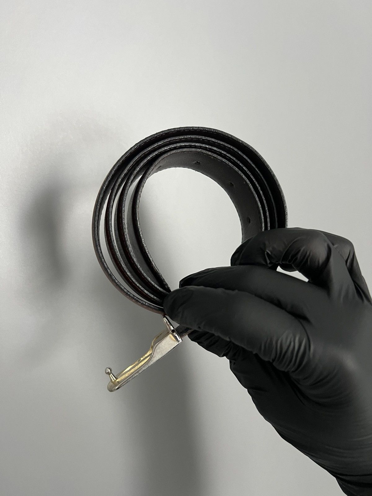 Lanvin Lanvin Belt Paris Brown Size ONE SIZE - 11 Thumbnail