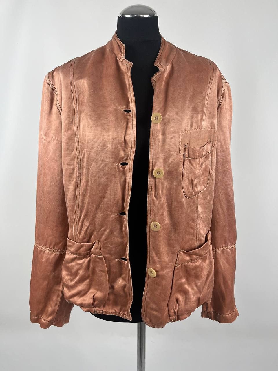 Transit Transit Par Such Avant Garde Peach Blazer Jacket Size 5 Size XS / US 0-2 / IT 36-38 - 2 Thumbnail