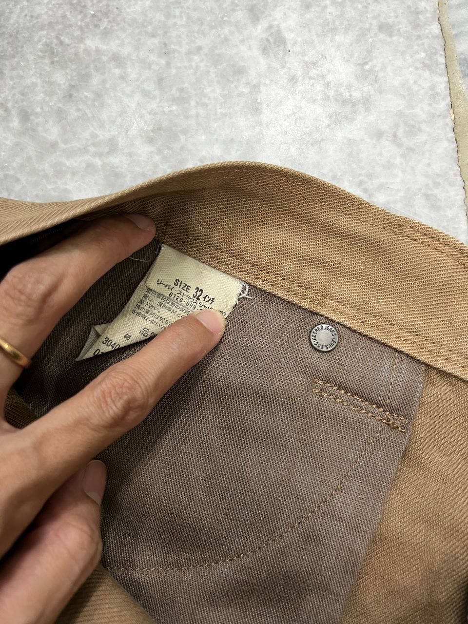 Levi's × Vintage Vintage Y2K Levis Engineered Denim Jeans Size US 32 / EU 48 - 11 Thumbnail