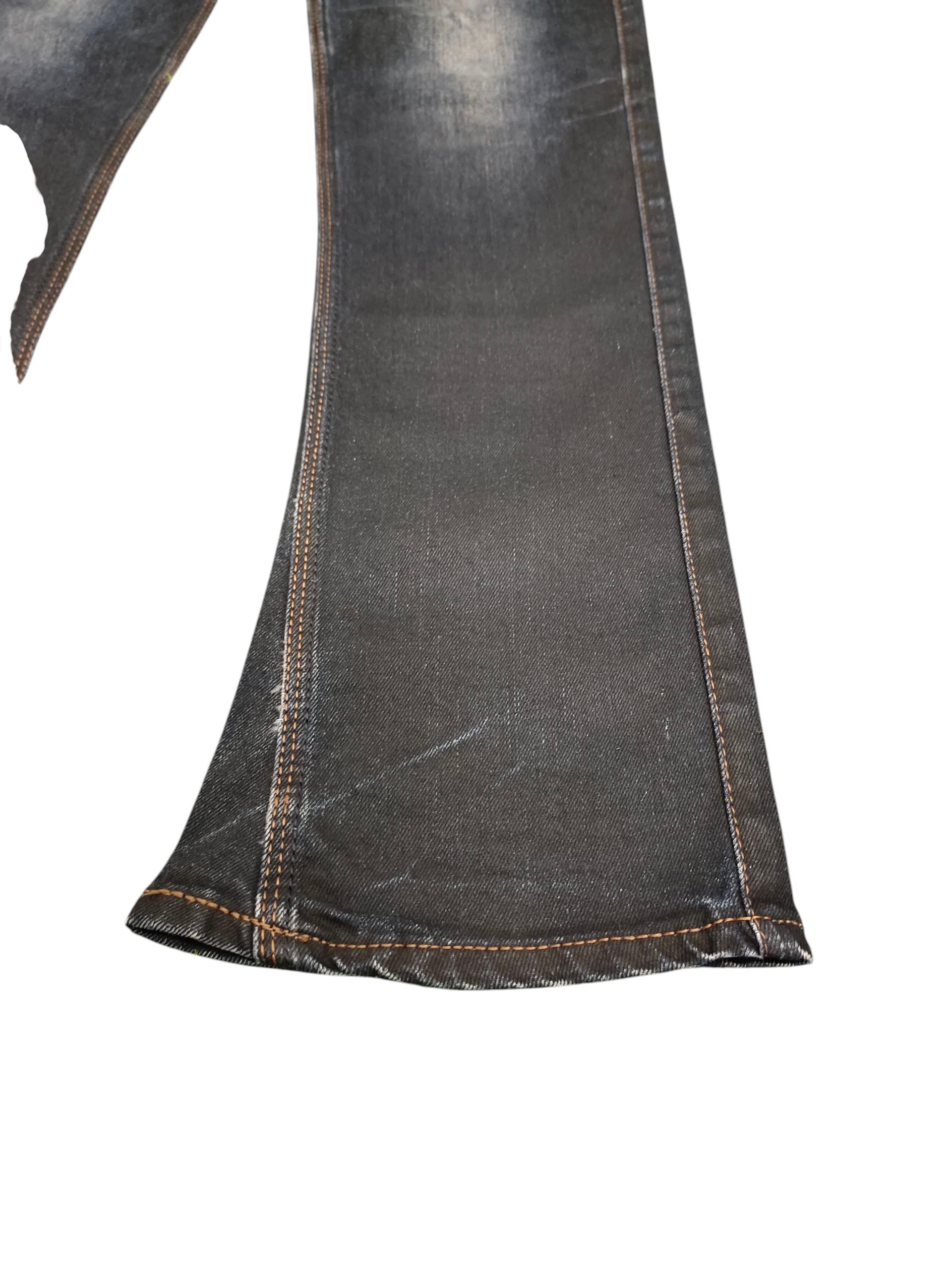 Nicole Club Flare Jeans Nicole Club Waxed Clawmark Slim Fit Bootcut Y2k Size US 30 / EU 46 - 5 Thumbnail